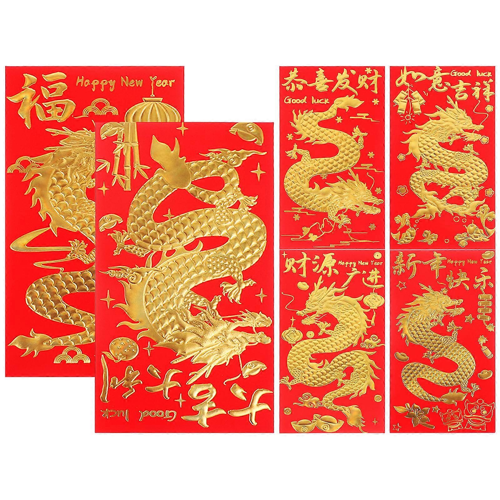 Festival Red Envelope Red Pockets for Storage 30Pcs Chinese Lucky Packets
