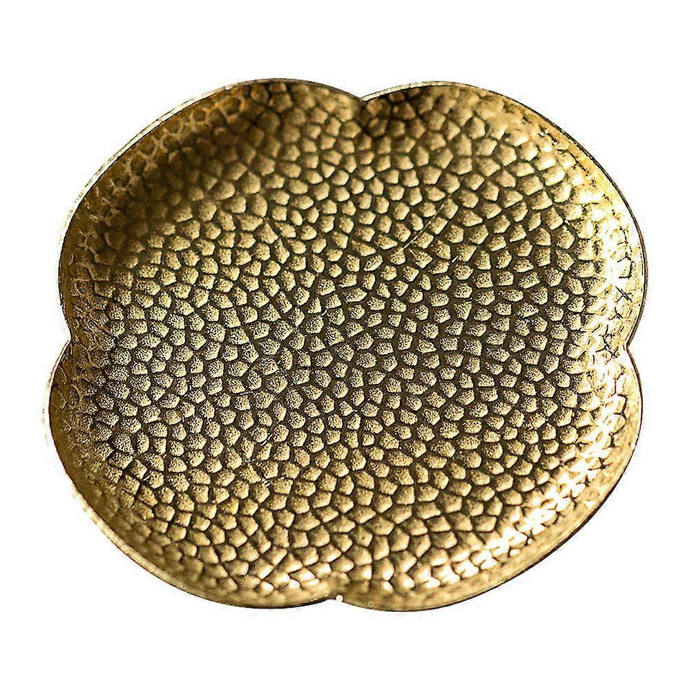 Golden Copper Coaster Tea Cup Holder for Protection 1Pcs