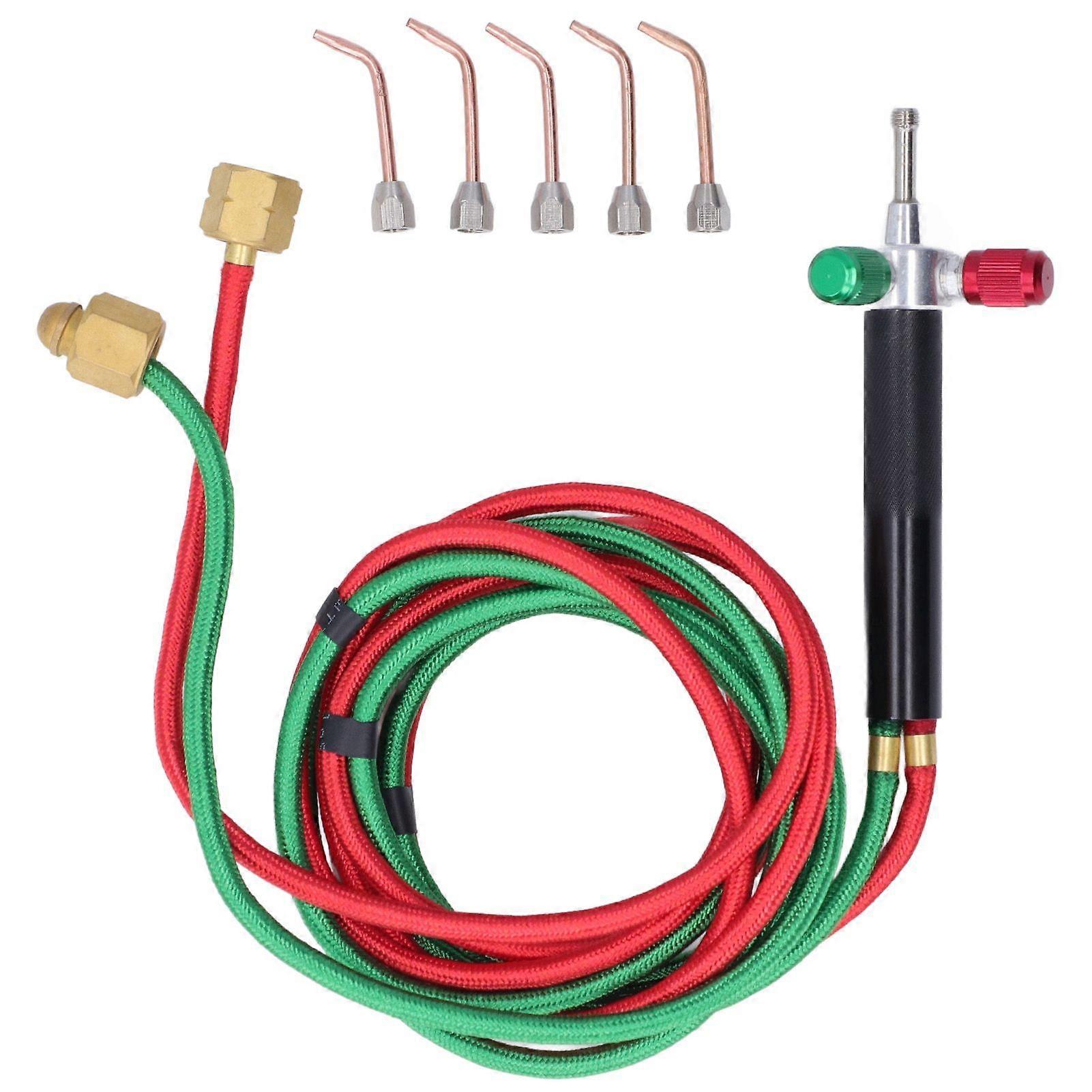 Mini Gas Torch Metallic Copper Material Durable High Temperature Welding Gas Torch Soldering