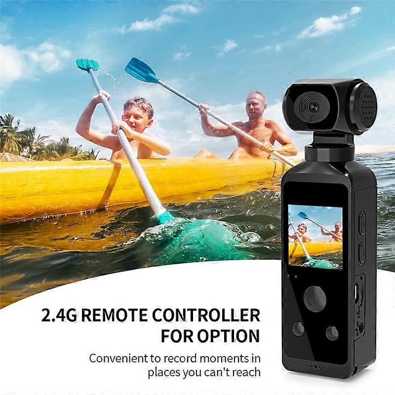 4K Pocket Action Camera HD LCD Screen 270° Rotatable-Without Card