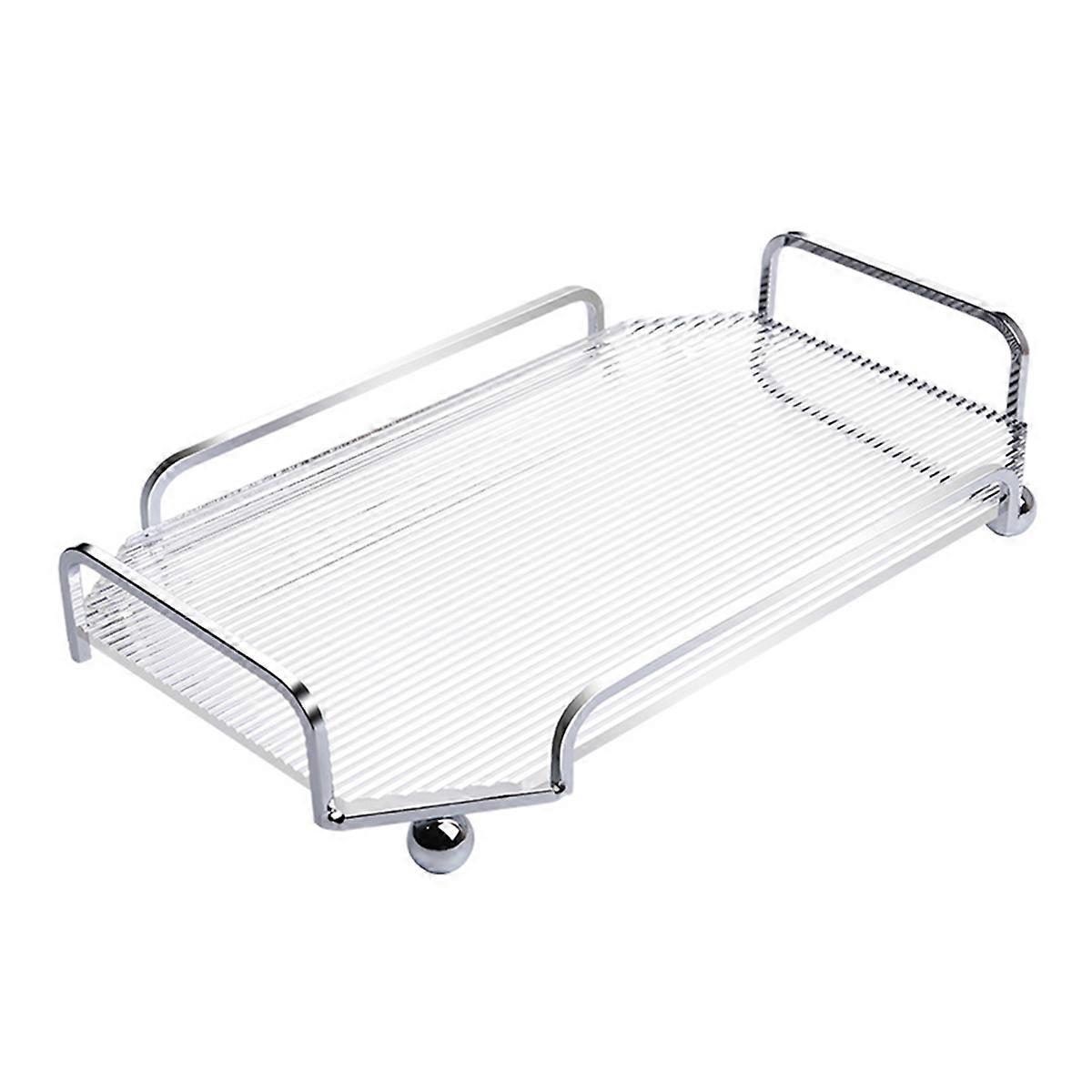 Aromatherapy Cosmetics Storage Box Rack Water Cup and Tea Tray C