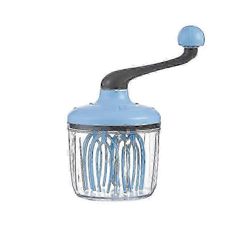 Egg Whisk &Separators Plastic Hand Crank Push Whisk Blender for Home - Versatile Tool for Egg Beater