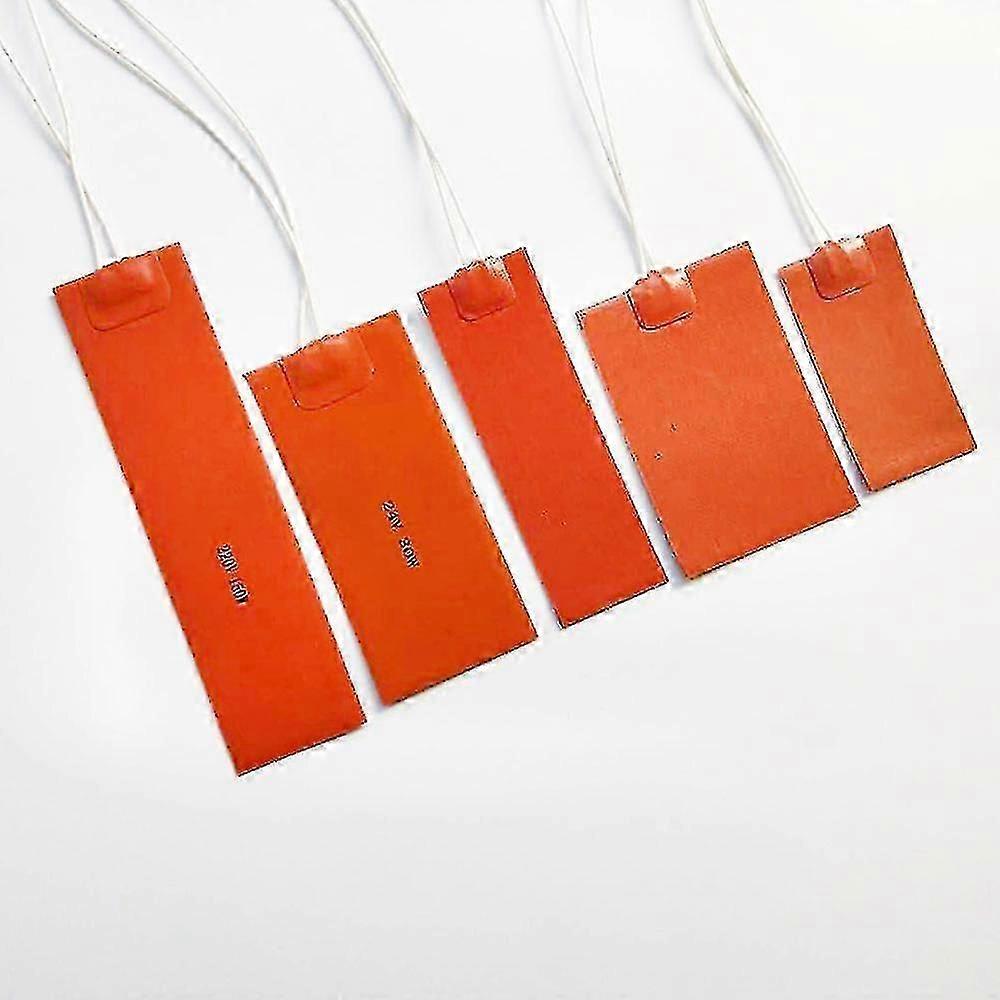 5v 12v 24v 36v 48v 110v 220v 380v シリコン加熱パッドスクエアラバーヒートマット加熱ベッドプレートフレキシブル防水3Dプリンター-2025