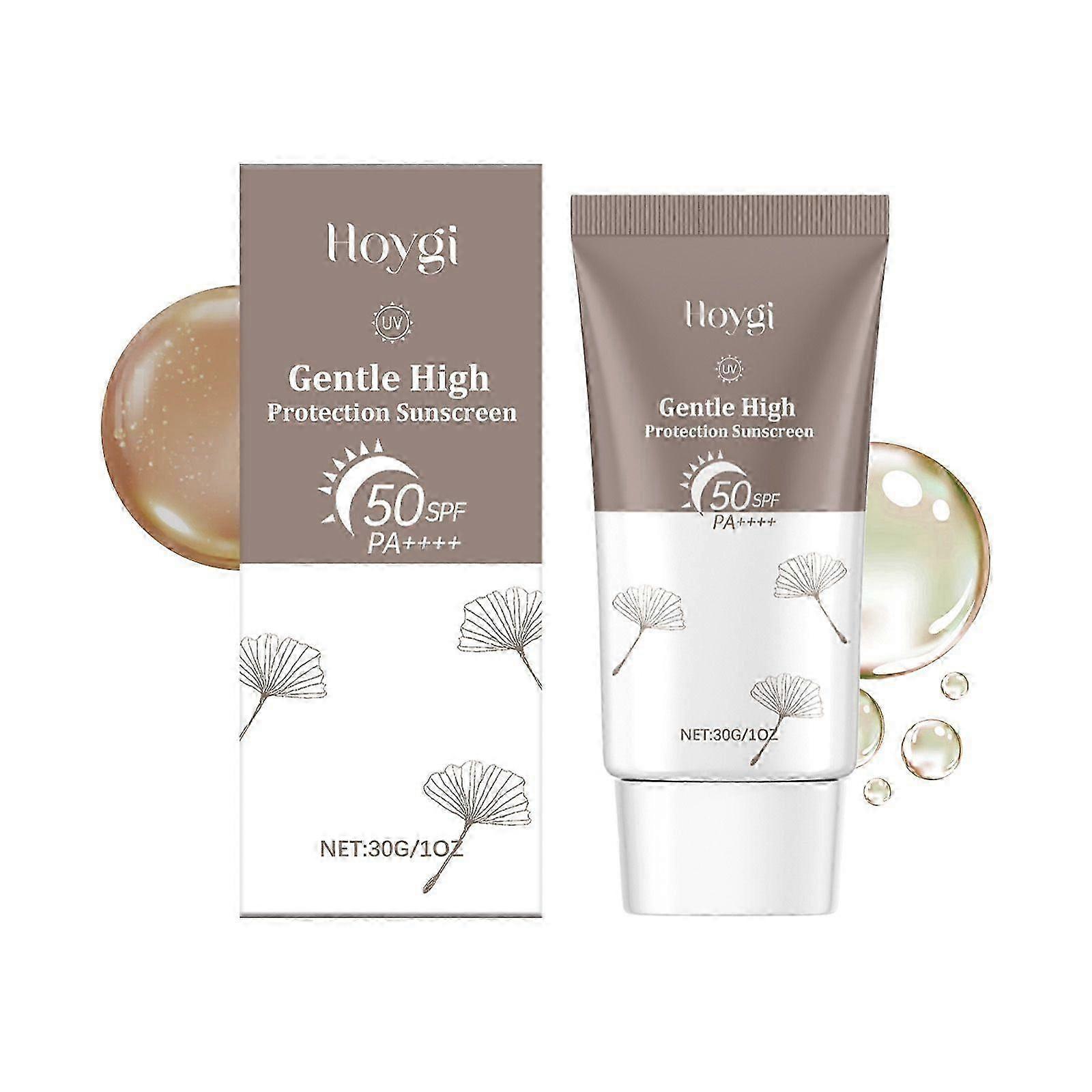 Crème protectrice UV hydratante douce - Hydratant visage rafraîchissant et non collant, 30g