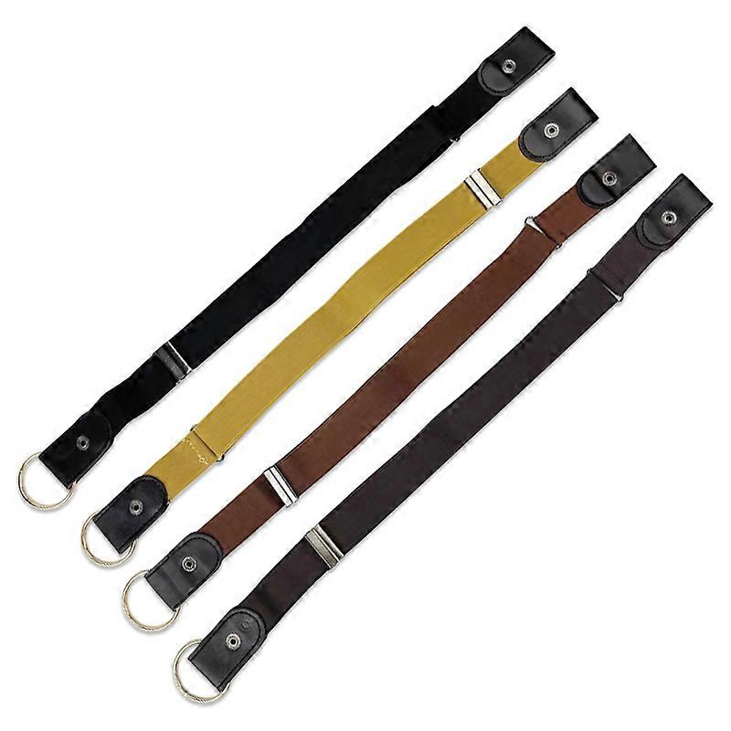 INF Osynligt elastiskt bälte utan spänne 4-pack