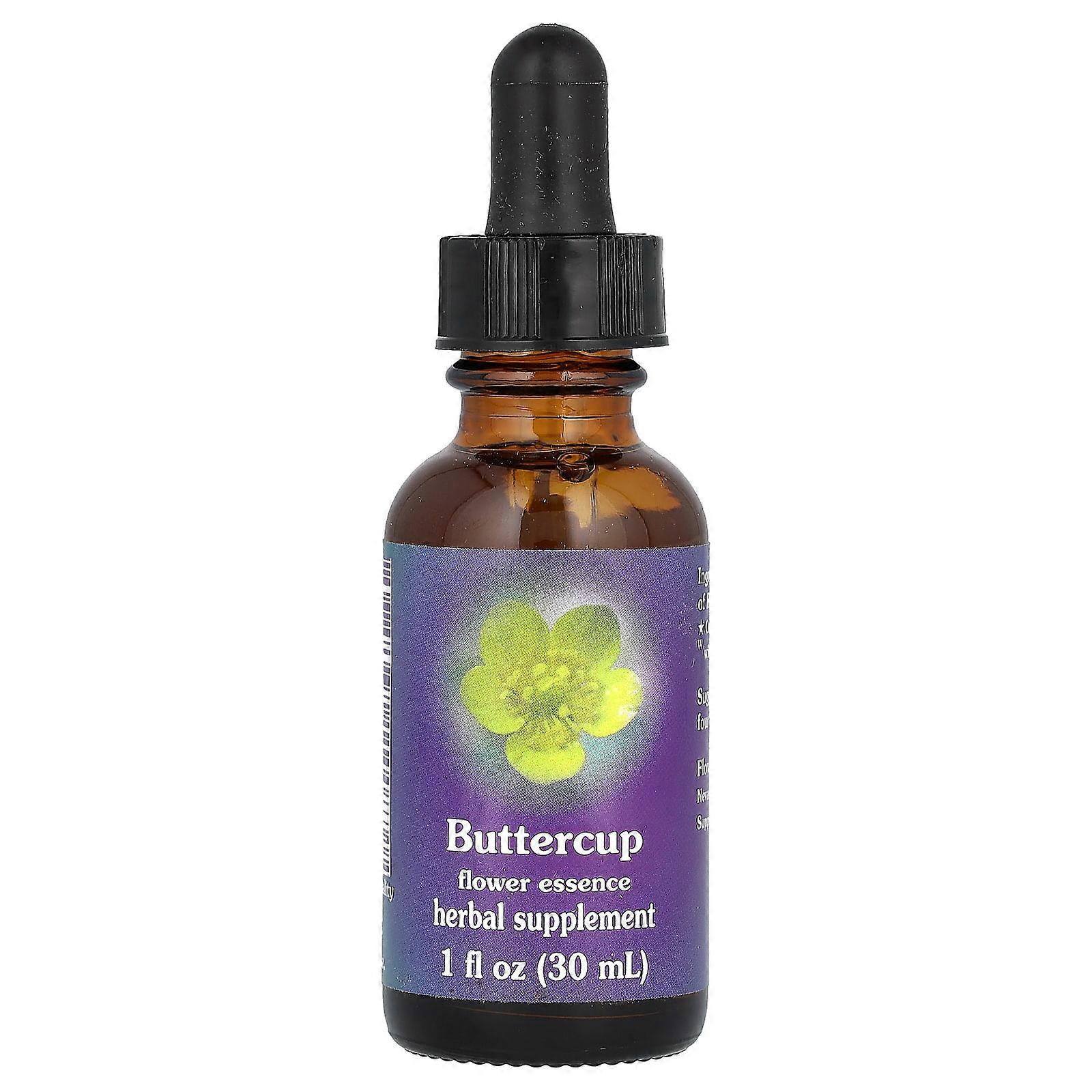 Buttercup, Flower Essence, 1 fl oz (30 ml)
