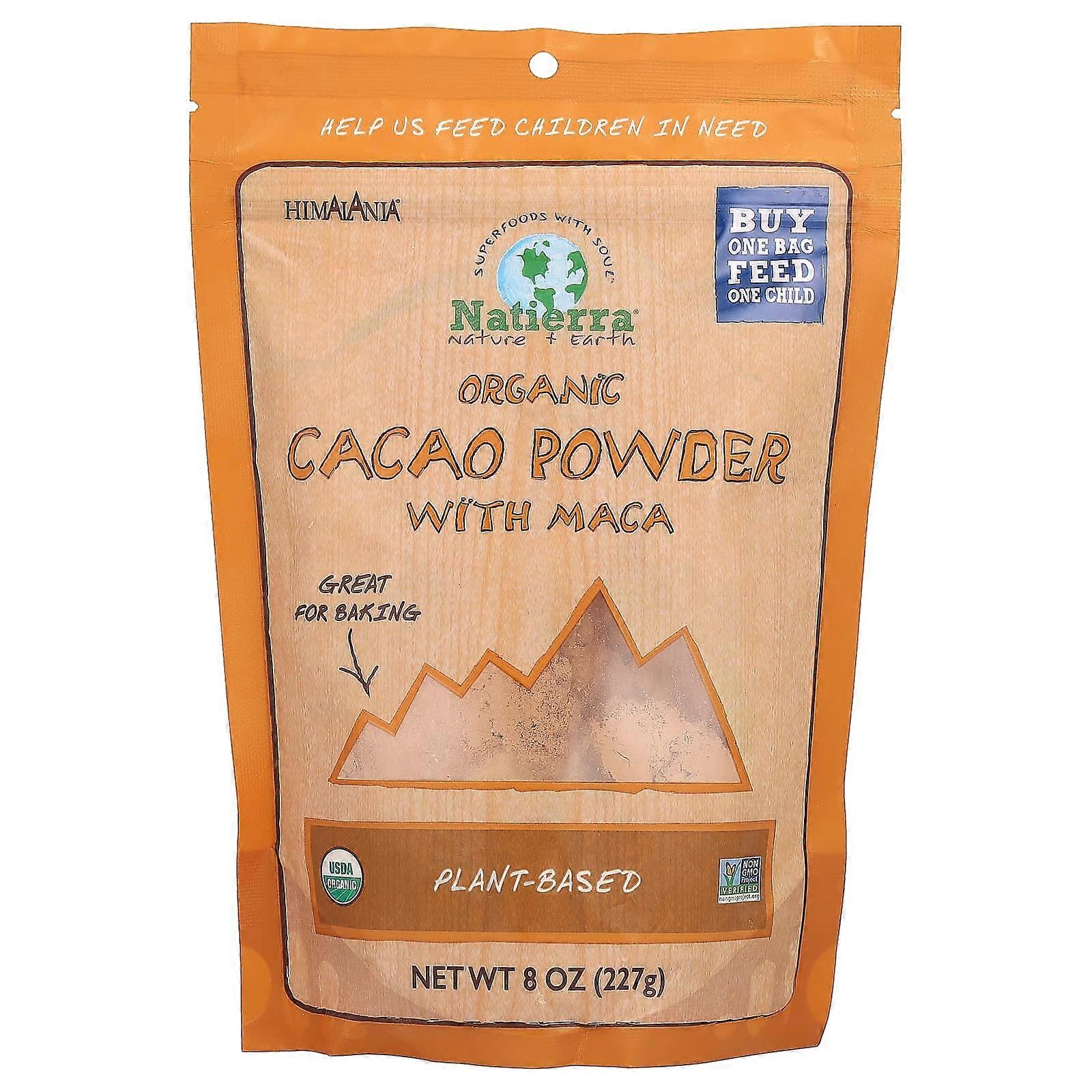Organic Cacao Powder with Maca, 8 oz (227 g)