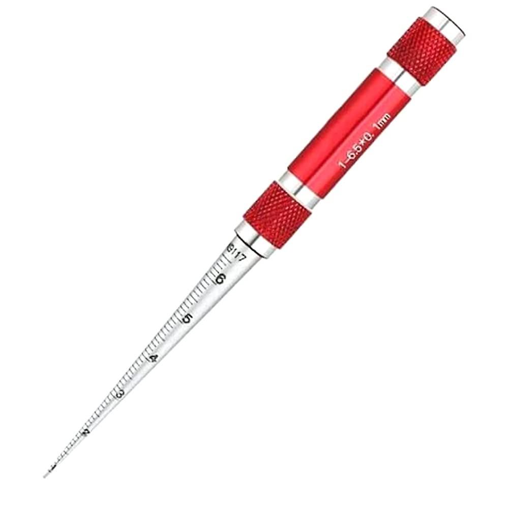 Conical Gauge Welding Feeler Gauge Taper 16.5 mm Conical Taper Gauge Depth Ruler Space Hole Measurement Tool