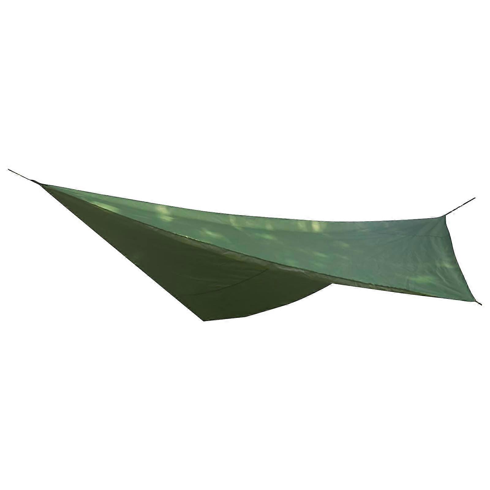 Multifunctional Triangular Canopy Tent Compatible with Camping Hiking Outdoor Beach Sunshade Damp Mat Clearance