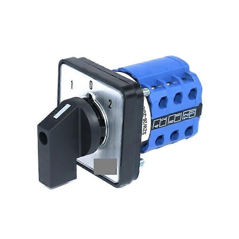 LW2620 102 3 Position Cam Rotary Changeover Switch 12 Screws 3 Phase 48x48mm