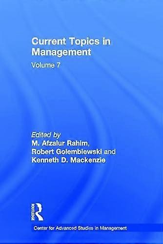Current Topics in Management: Volume 7