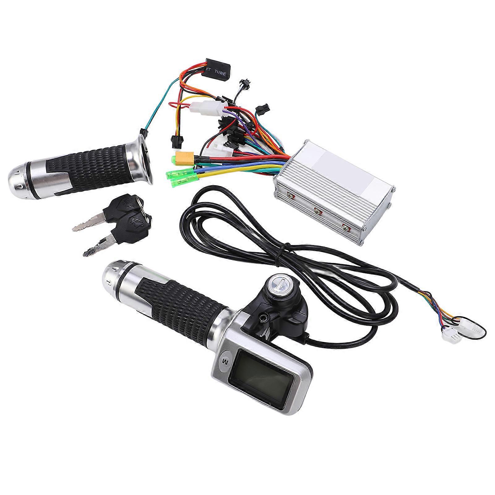36V 48V 350W Electric Scooter 3 Mode Sine Wave Controller with 802 LCD Display Grip Kit