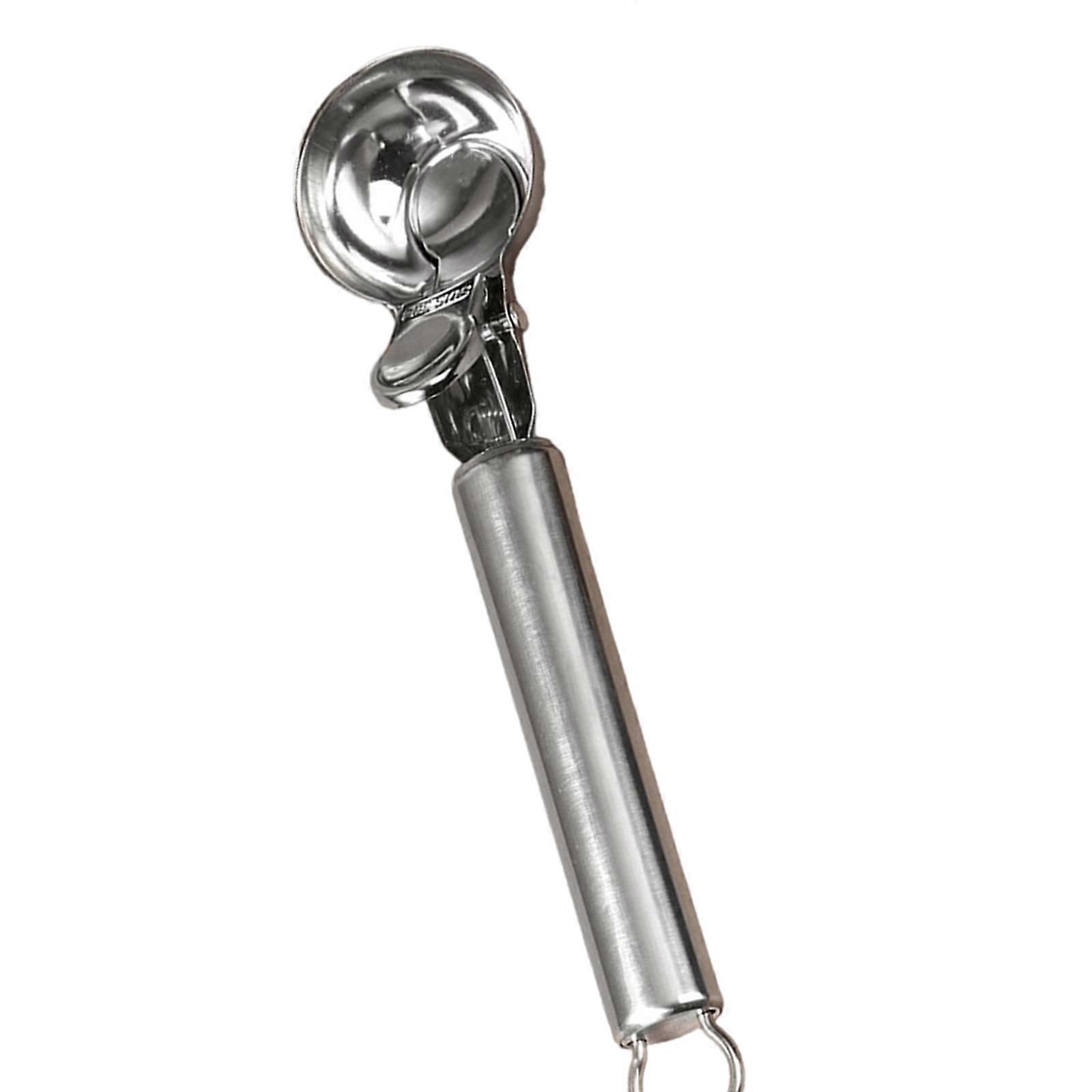 Iskremskjeer i rustfritt stål for enkel servering og rengjøring, nonstick-dessertgraver med ergonomisk sklisikkert håndtak, flerfarget