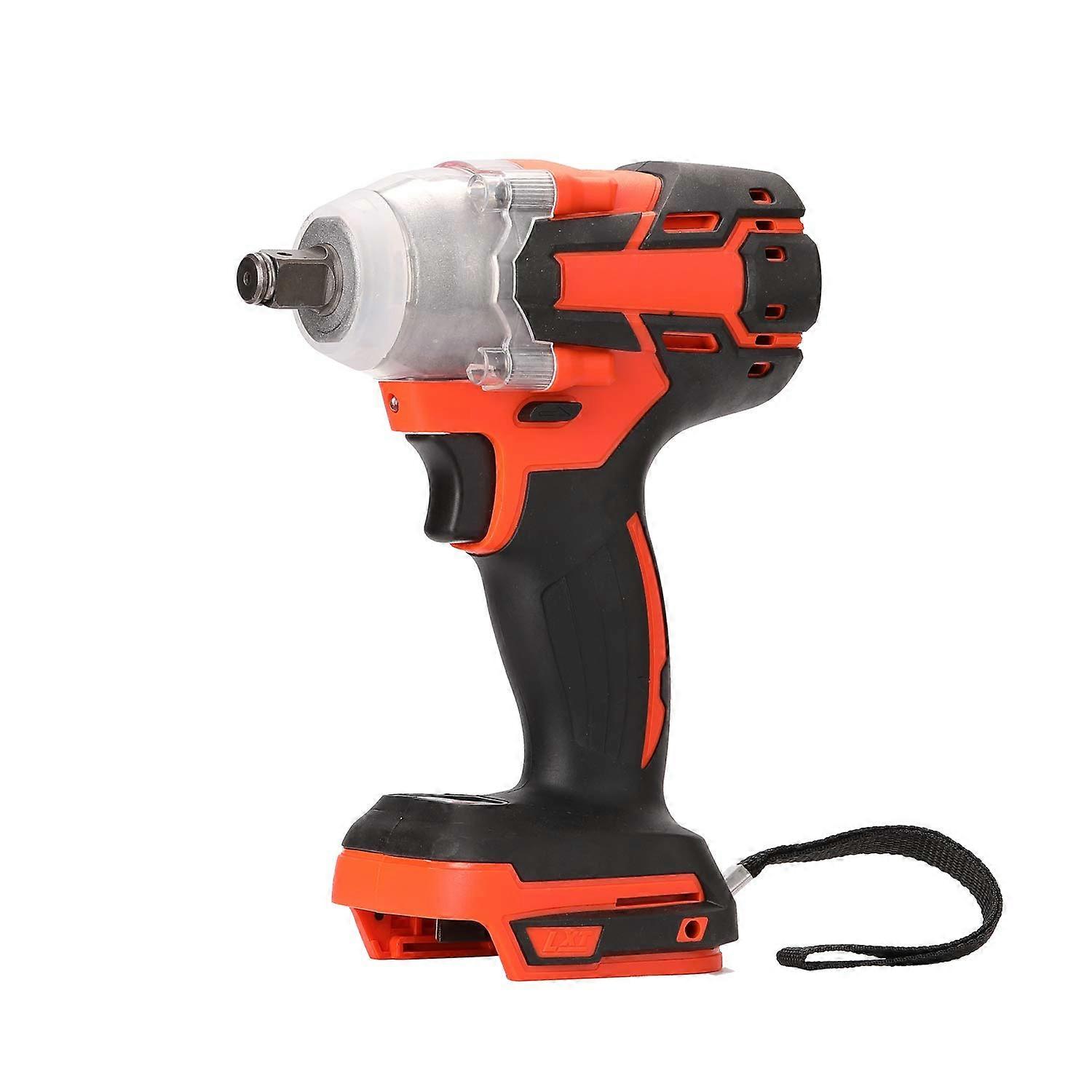 Electric Rechargeable Cordless Brushless Impact Wrench With Forward Reverse Action And Soft Grip For DIY Power Tool
