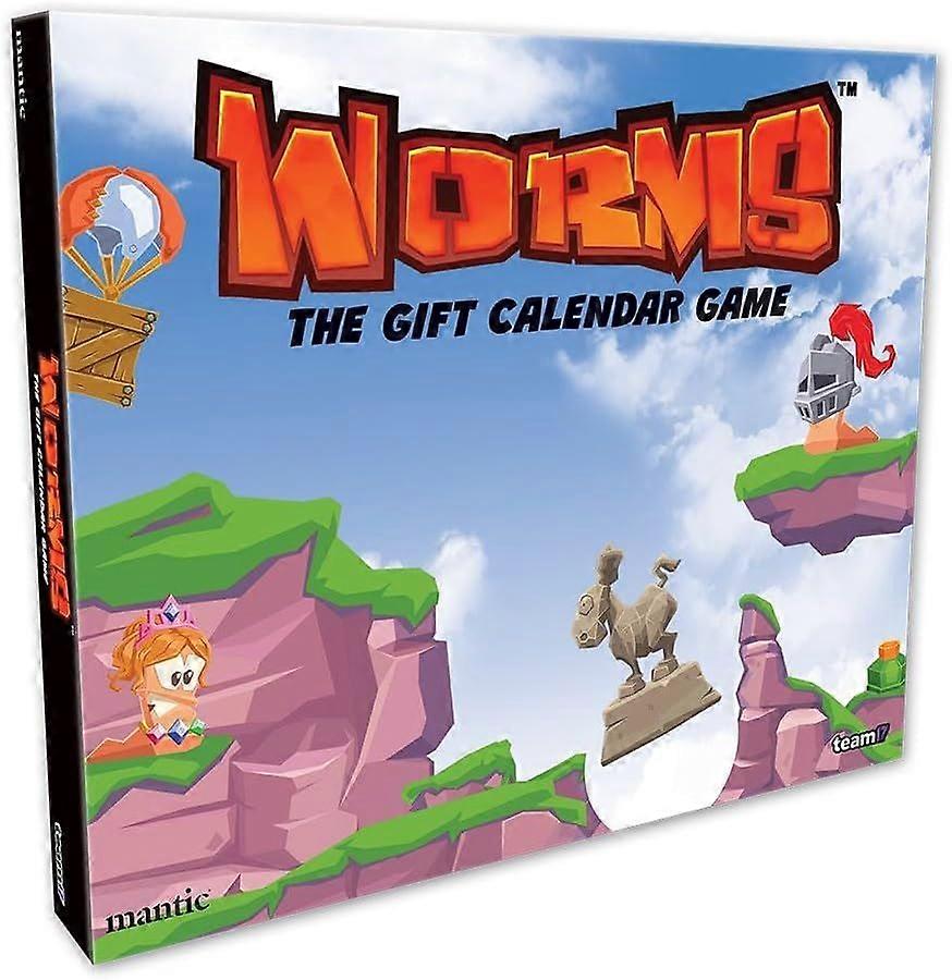 Worms The Gift Calendar Board Game