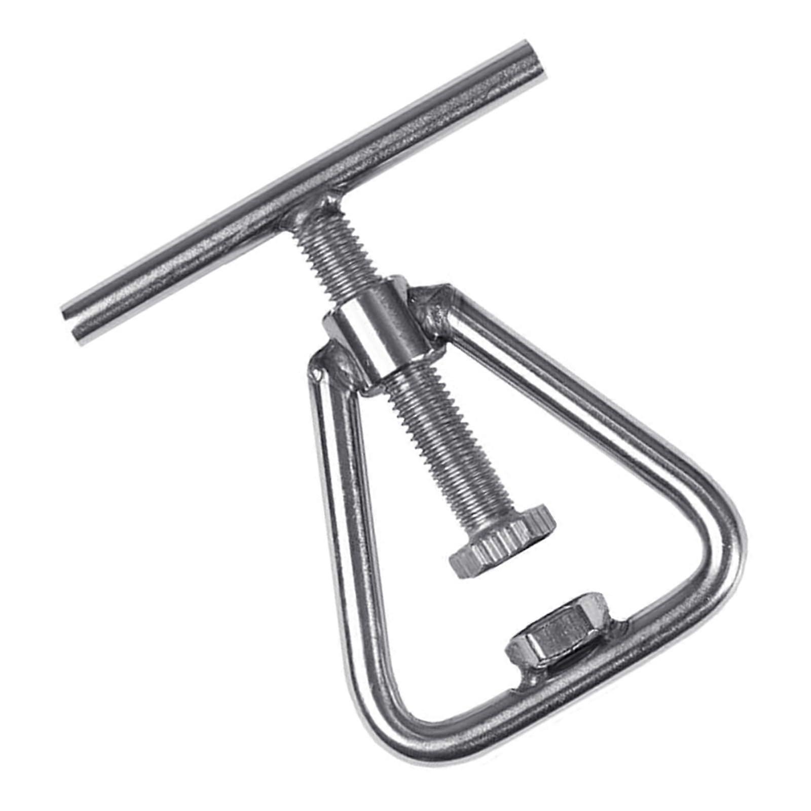 Stainless Steel Nut Cracker With Handle, Dishwasher Safe, Kitchen Use, For Walnuts Almonds Hazelnuts