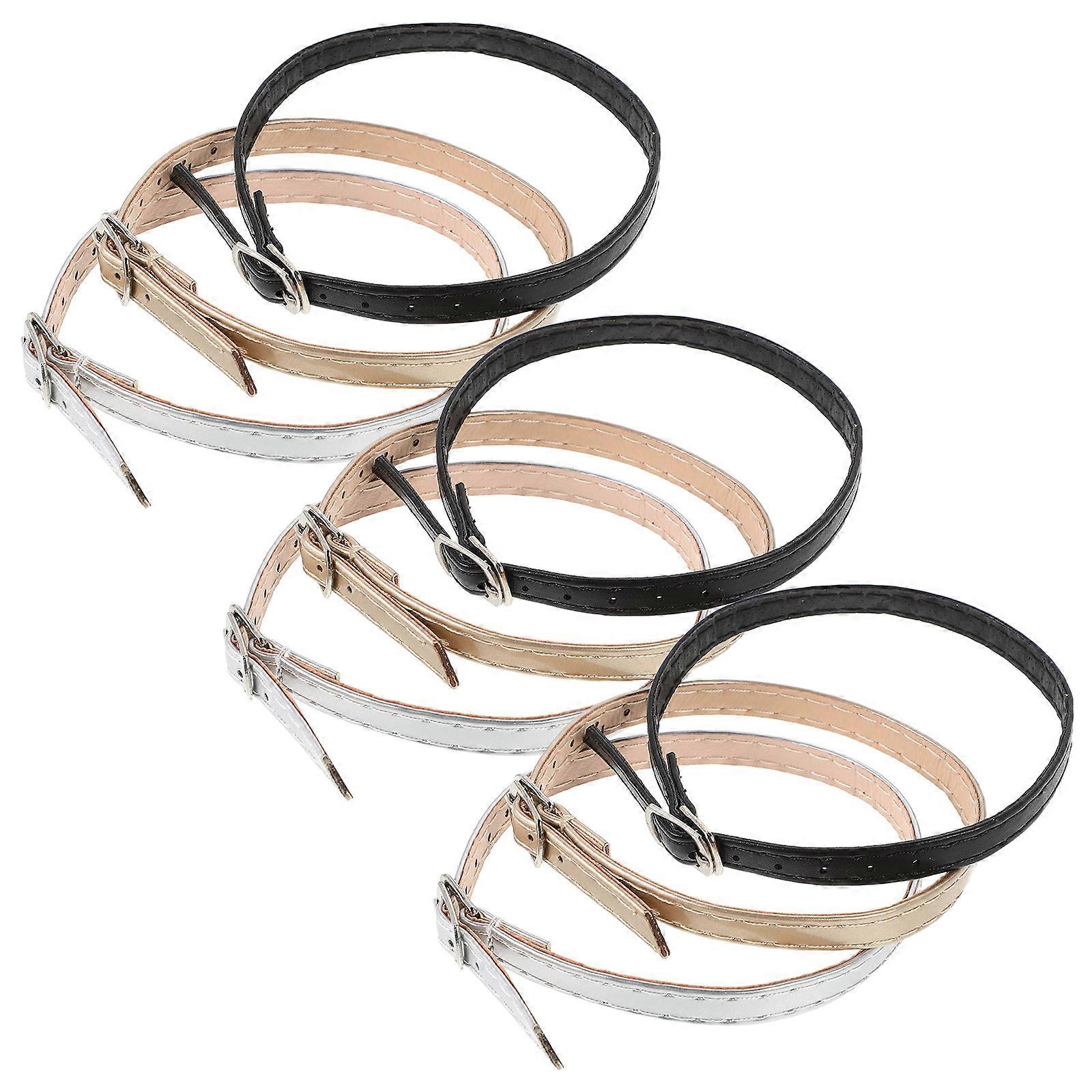 High Heel Adjustable Shoe Straps for Women Non-Slip 3Pairs Detachable