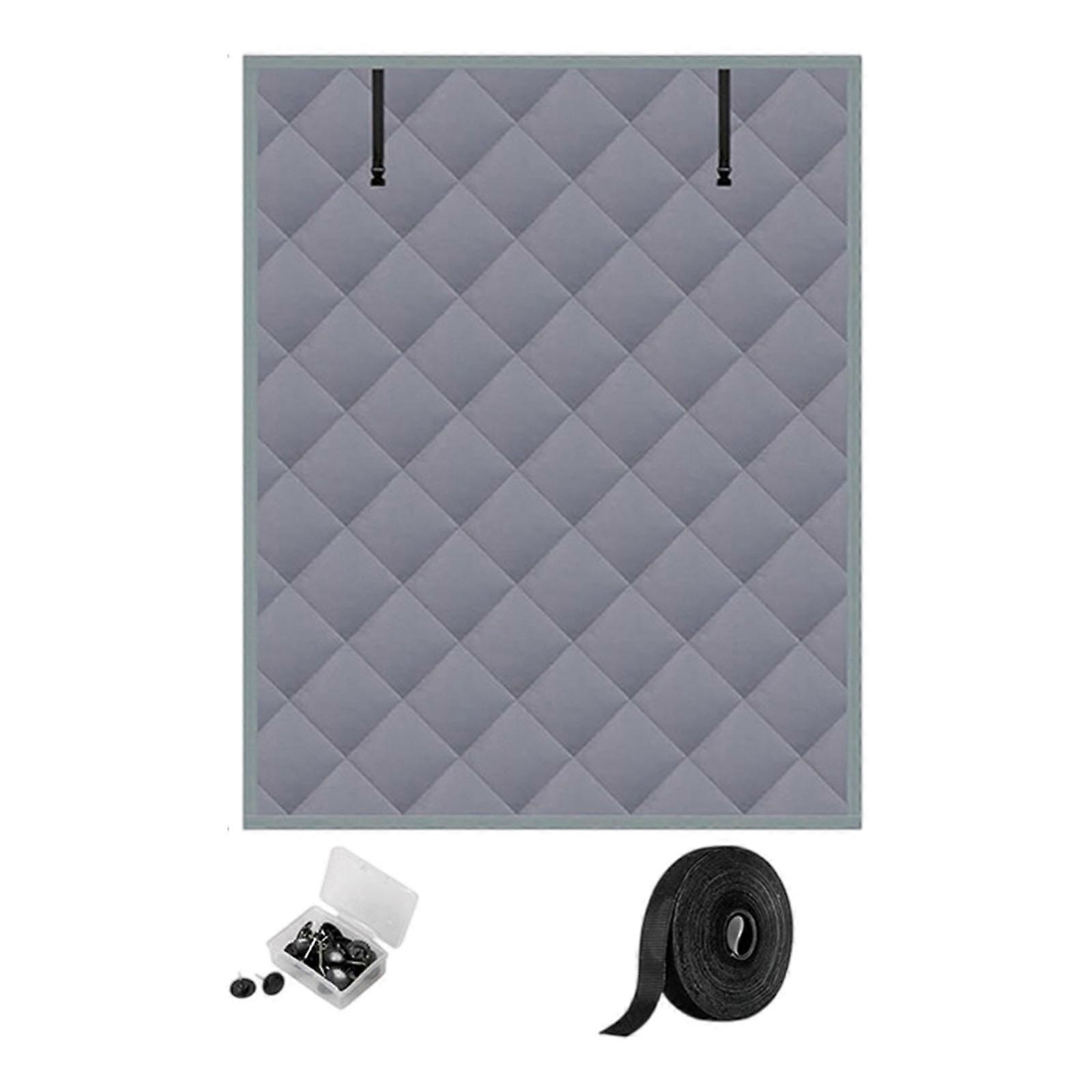 Energy Efficient Window Curtain Set 3 Layer Design Summer Winter Protective Simple Installation Tape Fasteners Included  47 by 63in