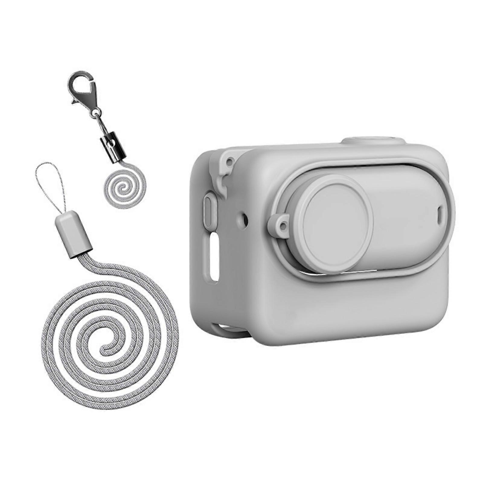 Silicone Cover Easy Access To Quick Release Mount For 360 GO 3S Action Camera and Lens Protector Covers Multicolor