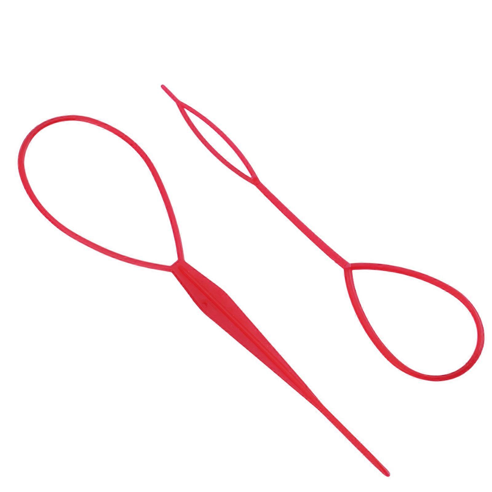 1 مجموعة جديدة من جديلة الشعر الذيل صانع ذيل الحصان أداة تصفيف الشعر متعددة