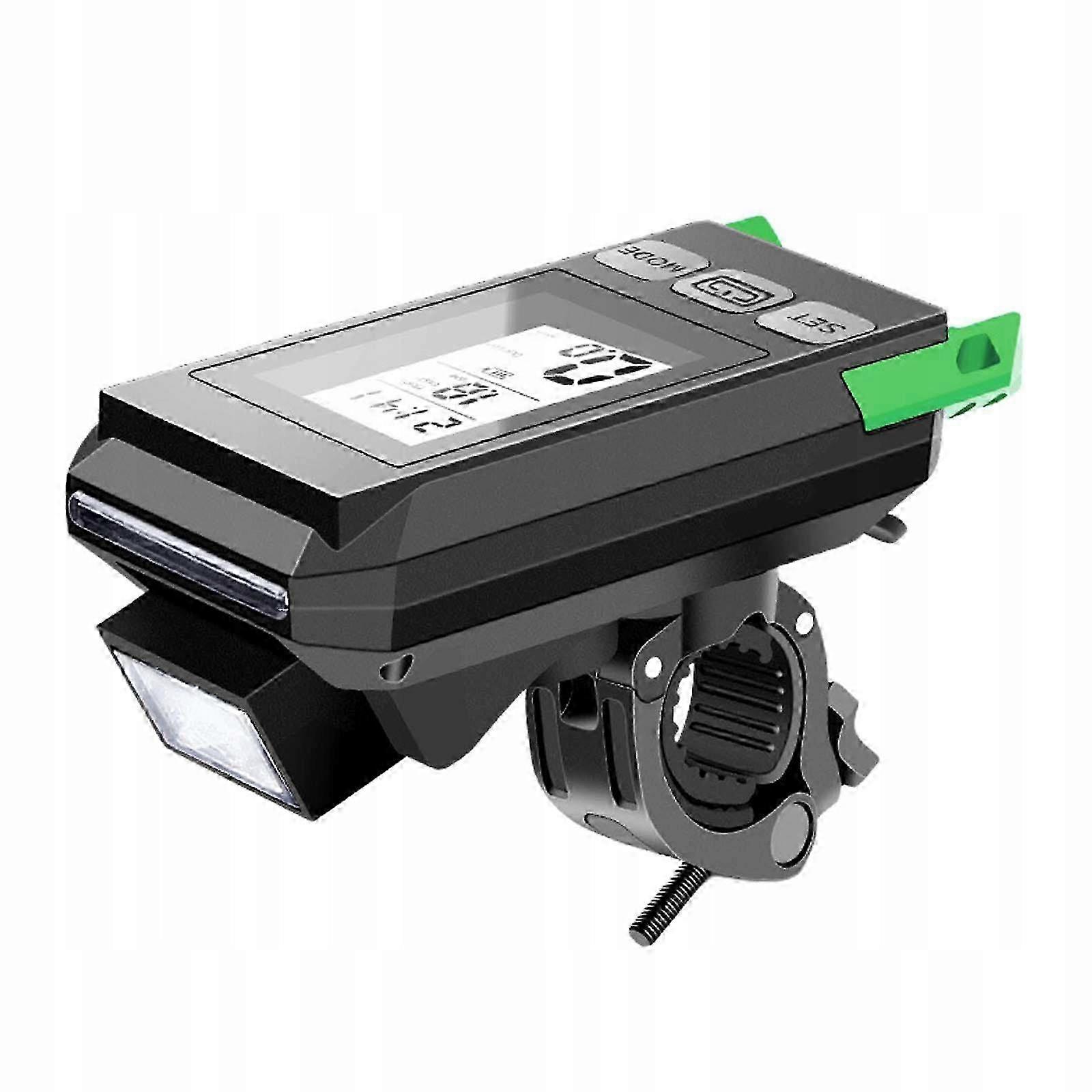 Lcd Display With Bike Green