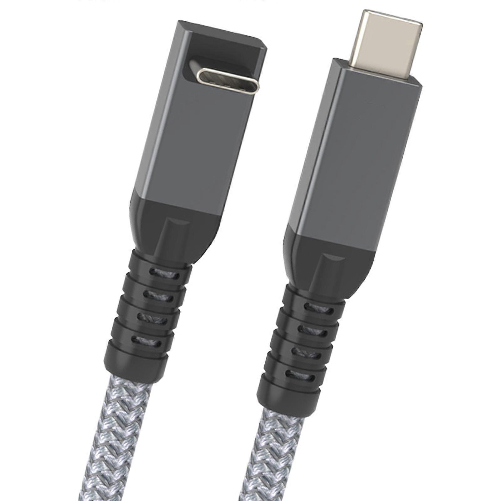 USB 4 Cable for ThunderRate 4/3 240W, 40Gbps Data Transfer 8K@60Hz Video USB C to USB C Cable 240W Fast Charging Cable Multicolor