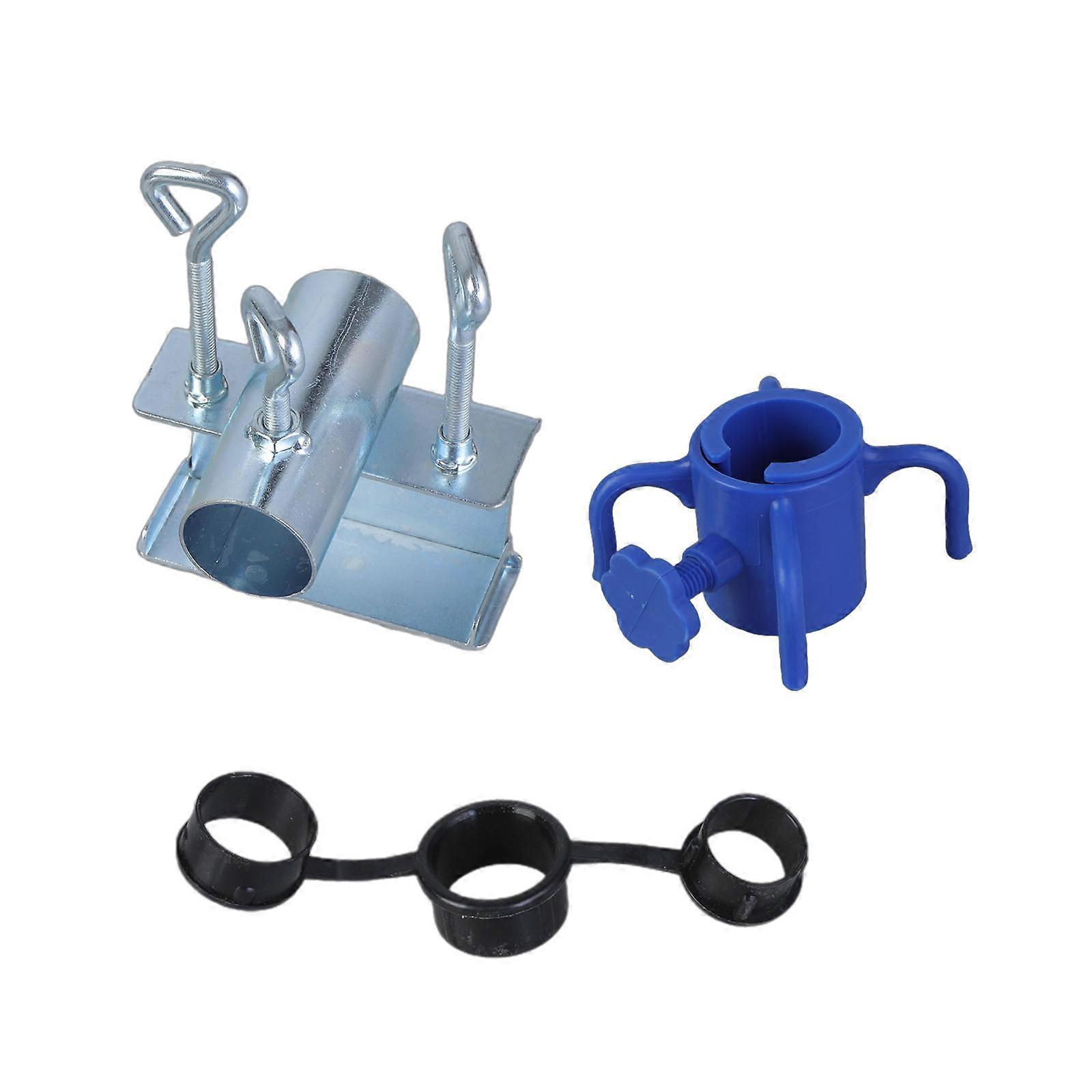 Secure Parasol Stand Sunshade Attachment for Balcony Railings with High Strength Materials for Garden Patios Setting Multicolor