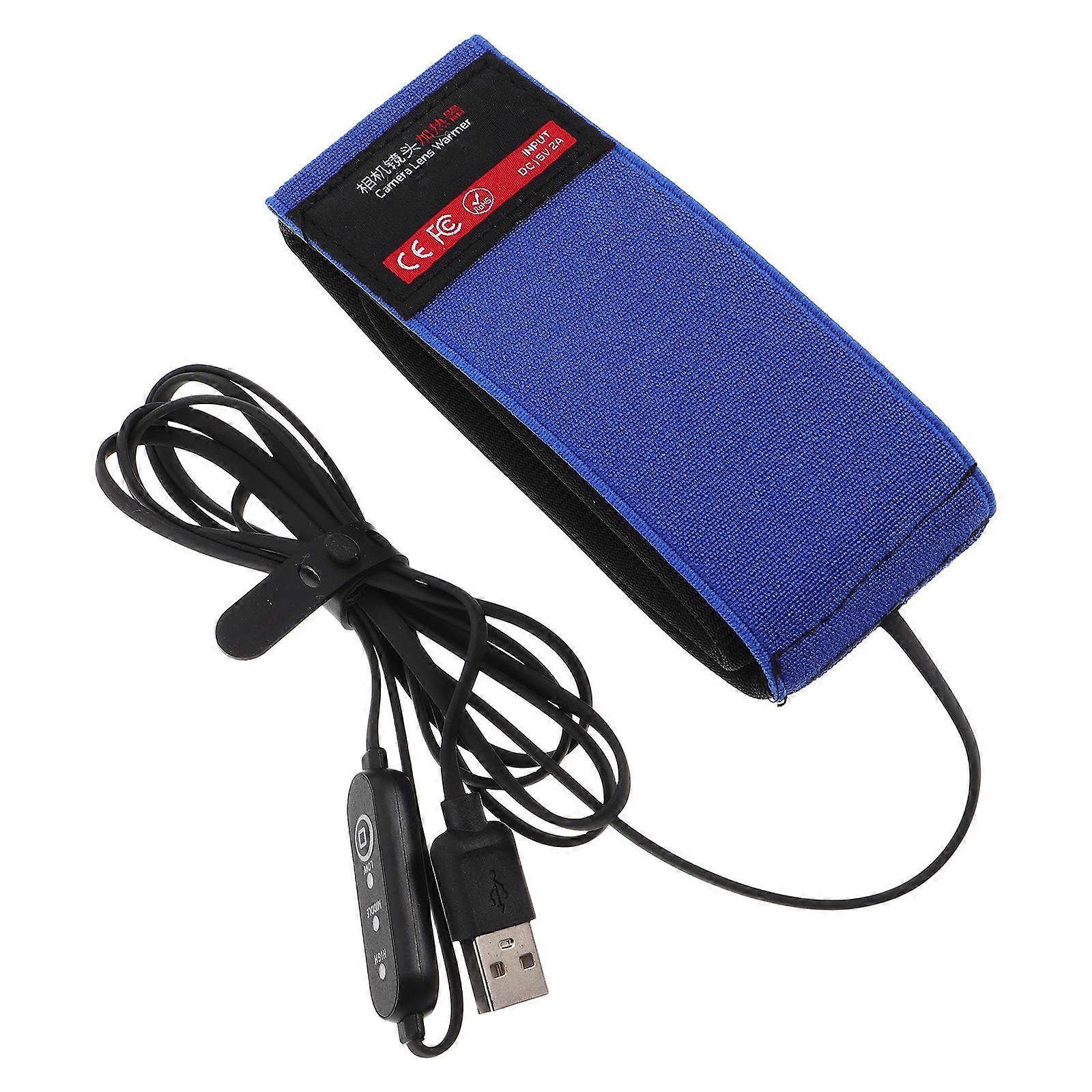 Lens Dew Heater Adjustable Temperature Strip for Camera and Telescope 5Pcs