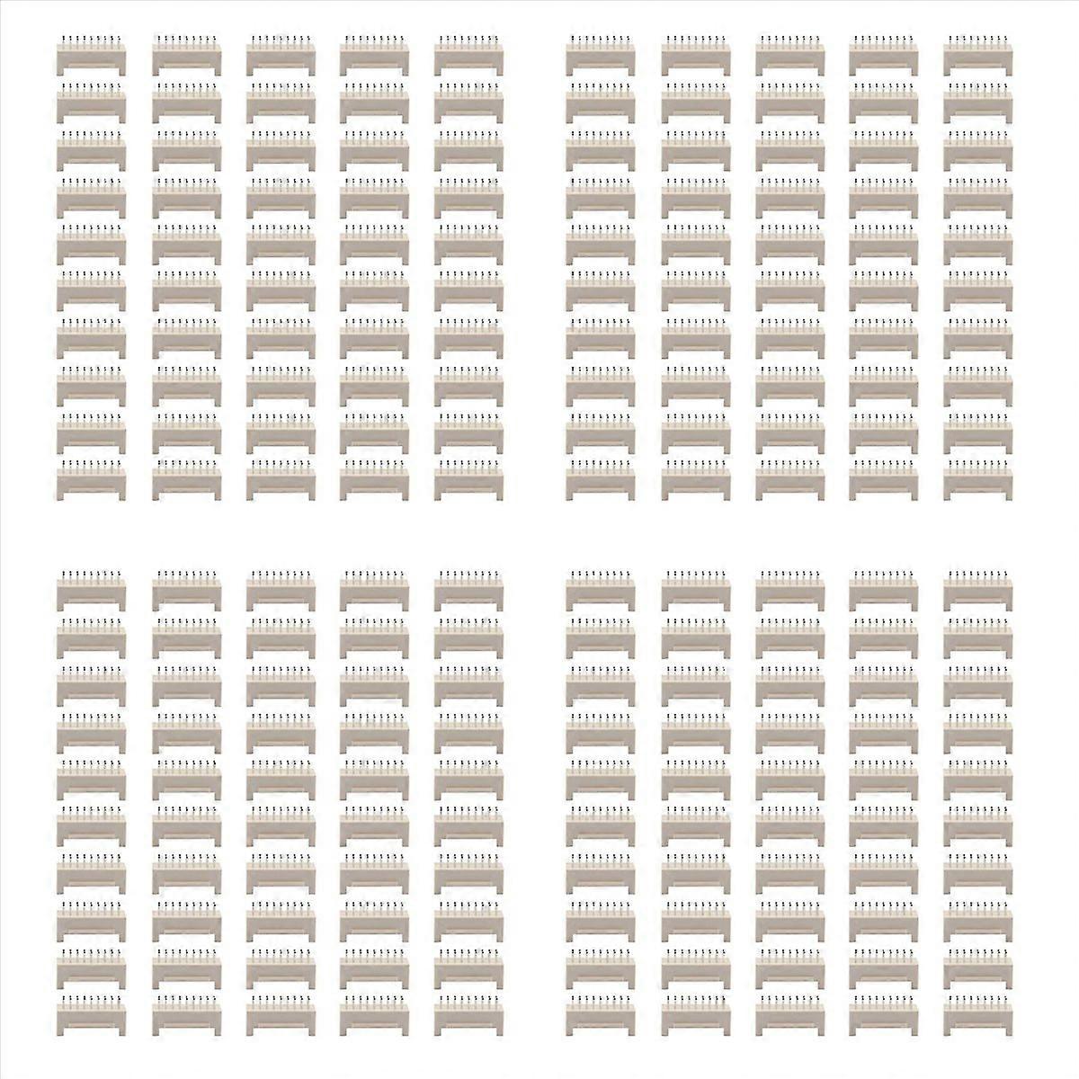 200Pcs Miner Connector 2X9P Male Socket Straight Pin Double Row Buckle for Asic Miner Antminer S9 S9