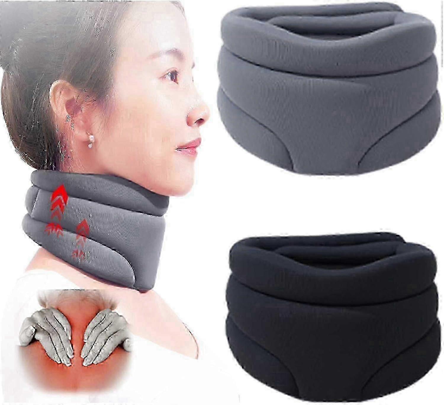 Tutore cervicale Cervicorrect, tutore cervicale per russare, tutore di supporto per il collo, tutore per alleviare la pressione e il dolore al collo - Mxbc -CHWA