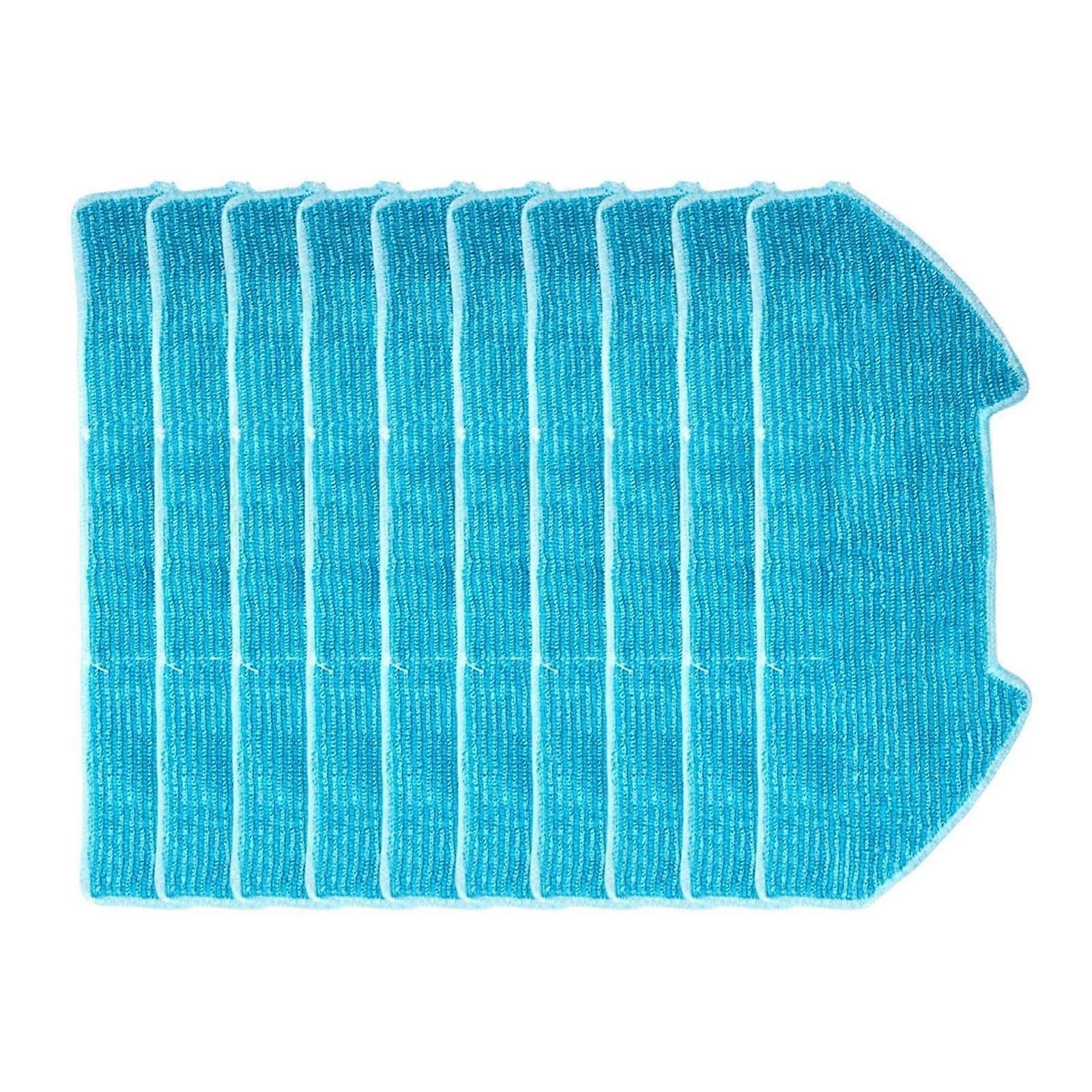 10 Pack Robot Vacuum Mop Cloth Replacement for Redkey R10, Durable Microfiber Pads for Wet and Dry Cleaning