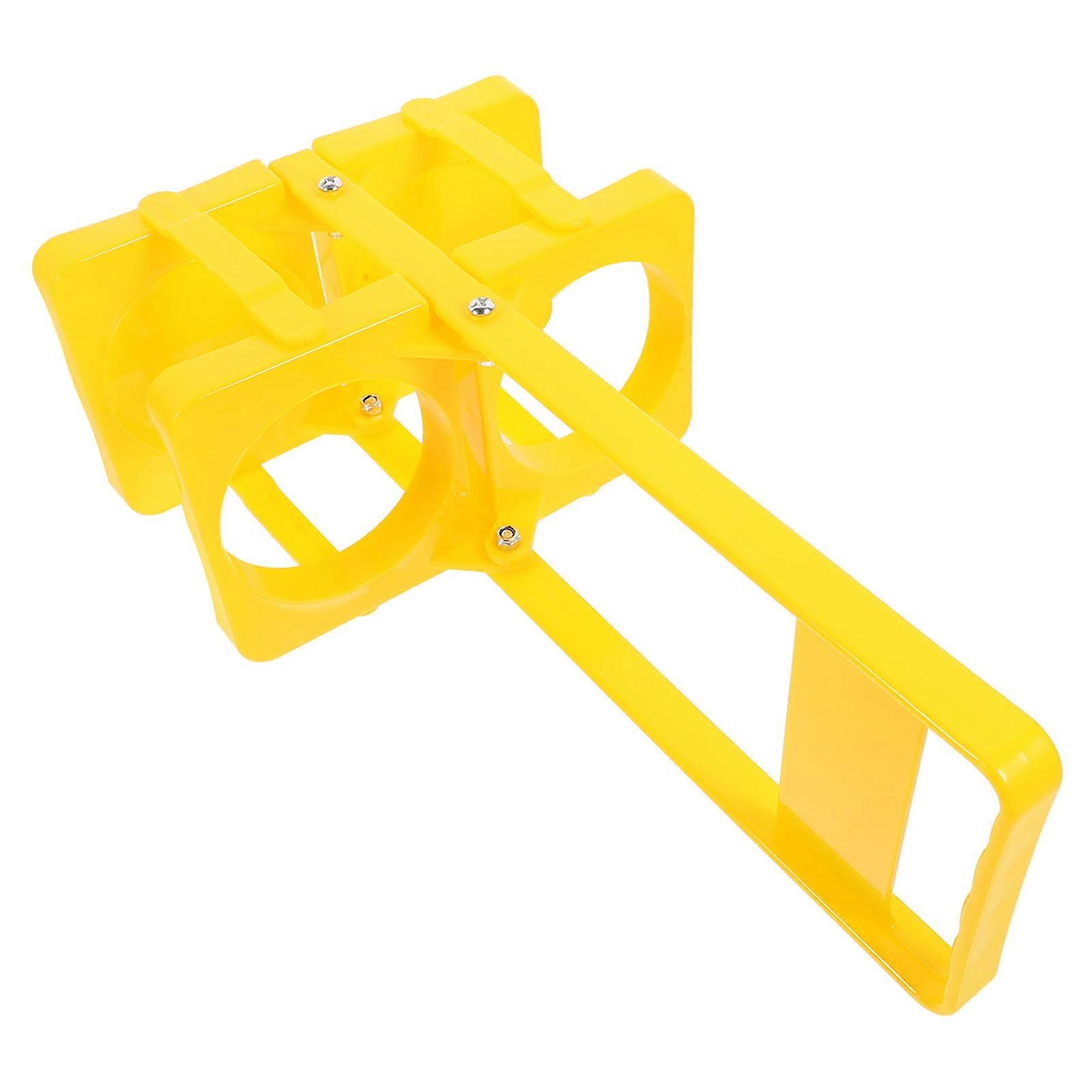 Plastic Beer Carrier Folding Beer Basket for Storage Use with Handle