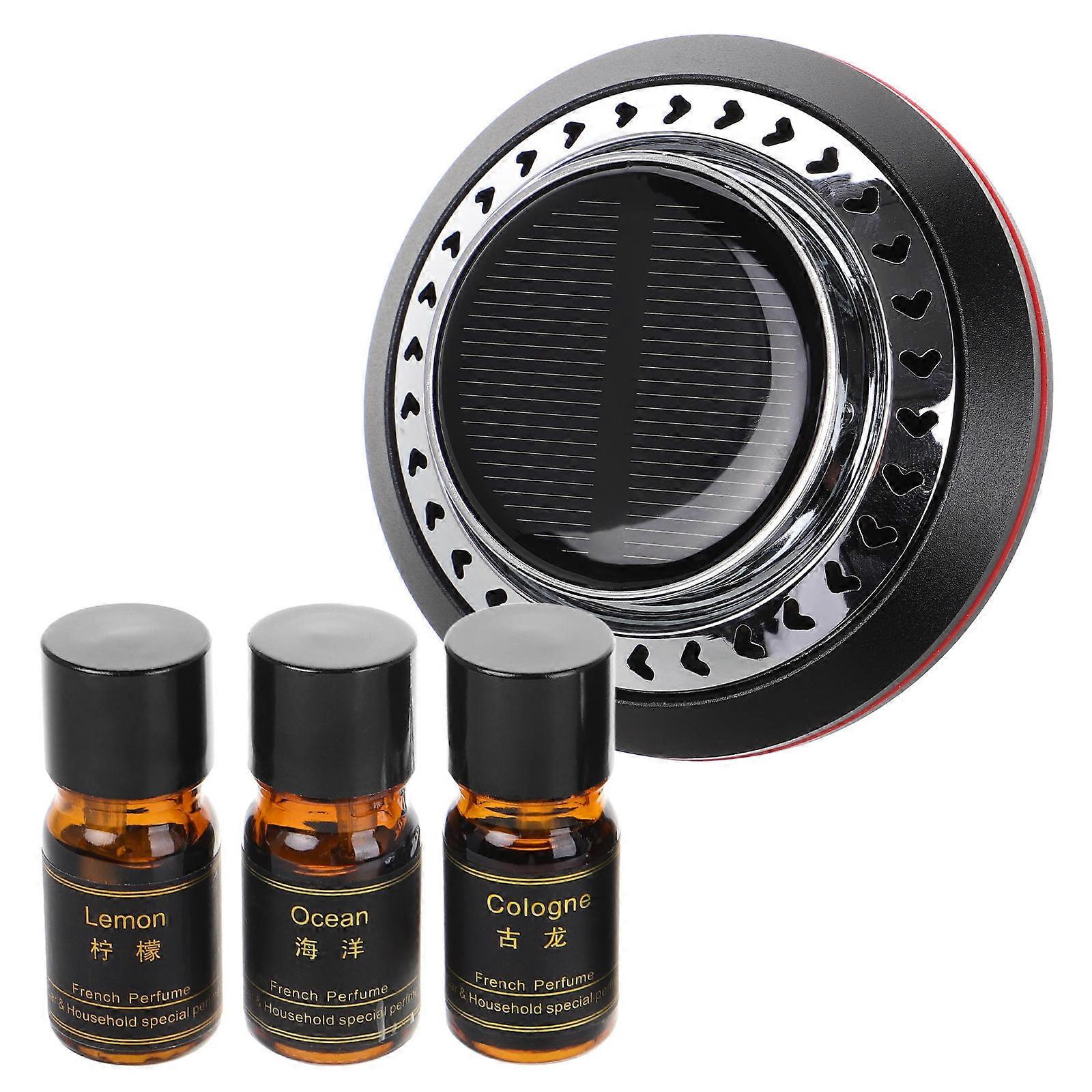 Car Fragrance Diffuser for Portable Use Wood and Metal