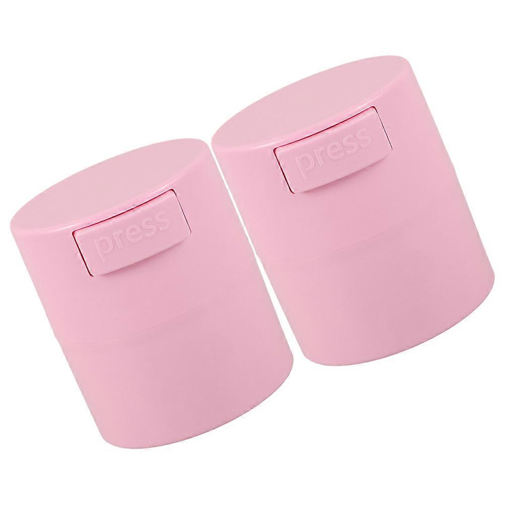 Plastic Lash Extension Glue Holder for Storage 2Pcs Airtight Lash Adhesive Container