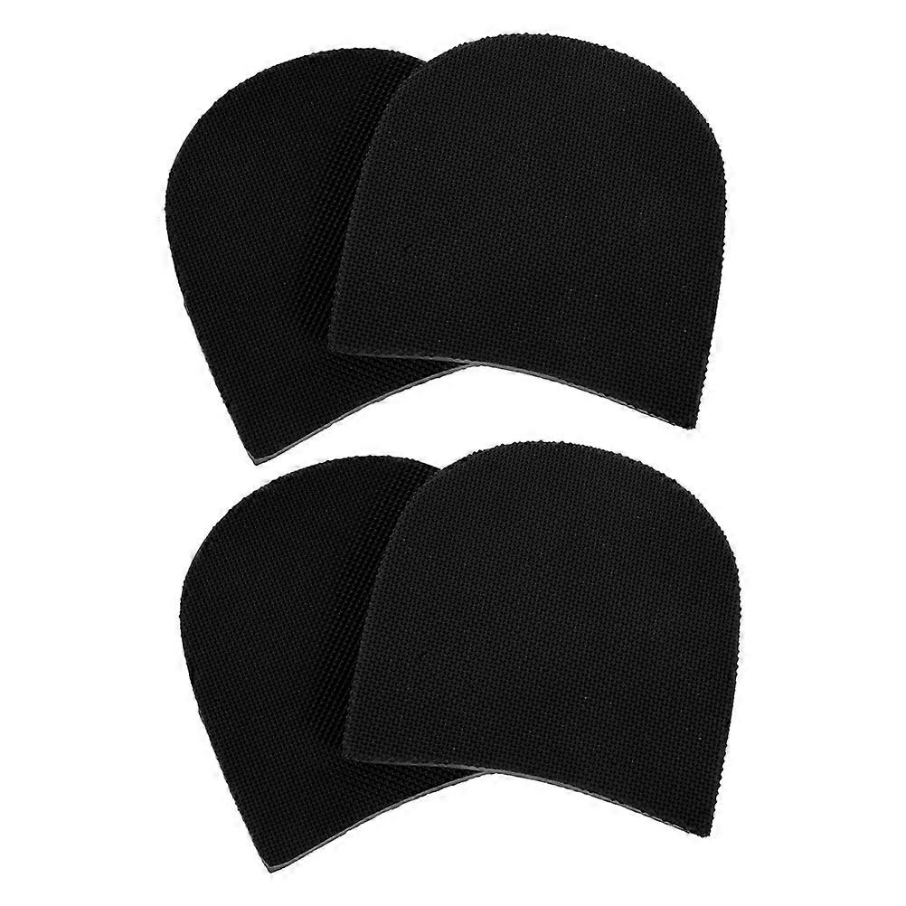 Durable Black Rubber Boot Heel Repair Kit with AntiSlip Technology for Shoe Protection and Versatile Use