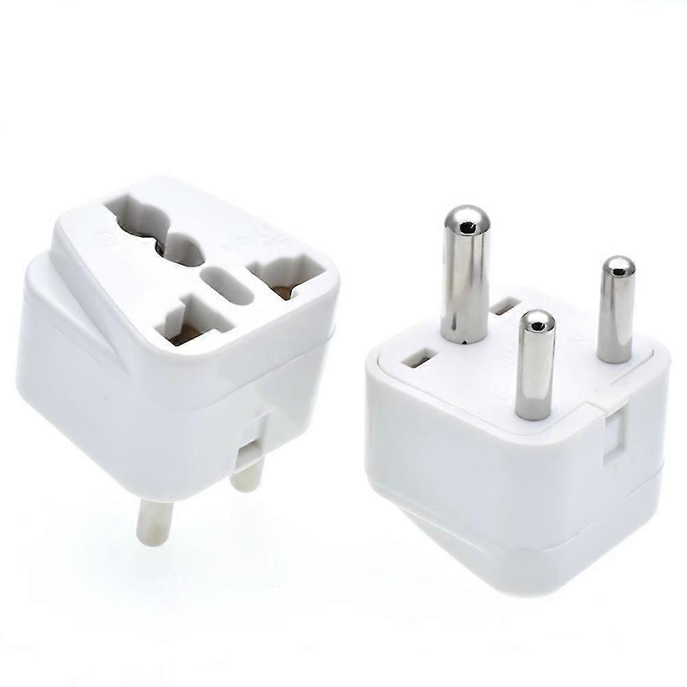 South African Switch Plug Converter Type M Plug Adapter Safe Grounded Small Travel Adapter Plug for