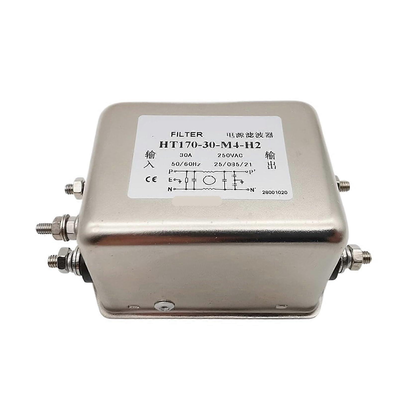 Power Line EMI Filter 10A 20A 30A Series Noise Suppression for Industrial Equipment (30M4H2)
