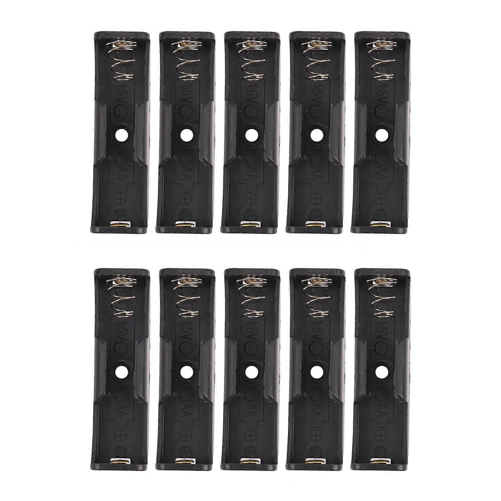 AA/1.5V/PP3 Battery Holder/Connector Enclosed Or Open with Switch, Battery Holder AA x 1 Holder PCB Amount:10