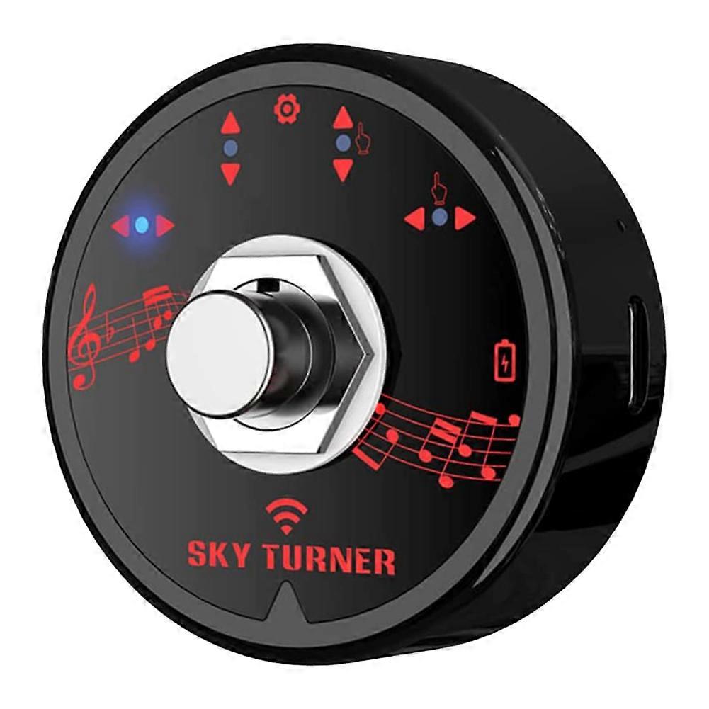 Wireless Page Turner, Portable Smart Wireless Bluetooth Page Turner Pedal, Hand Free Sheet Music Reading Page Turner