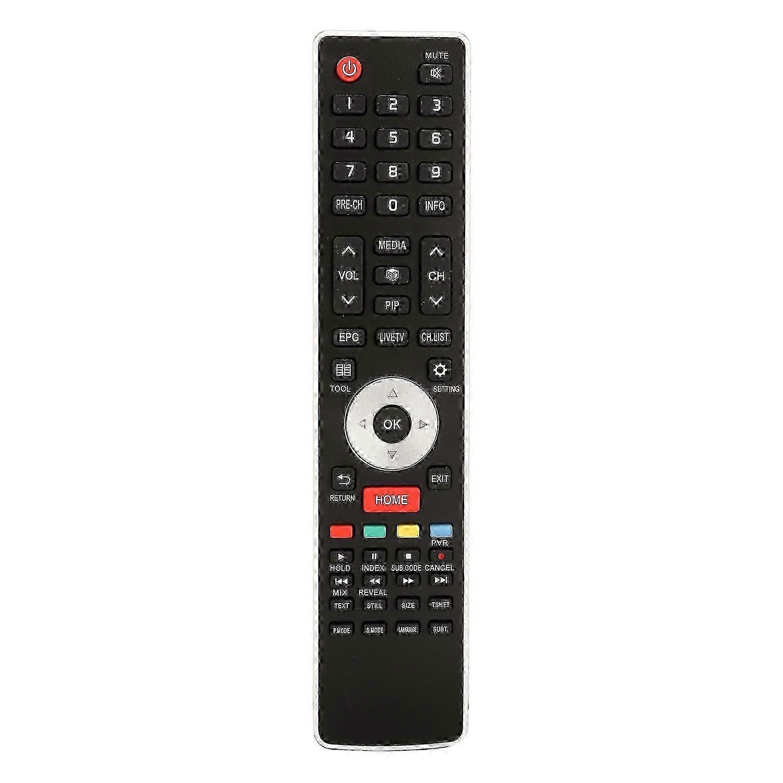 Hisense remote with Tubi and Peacock shortcut buttons