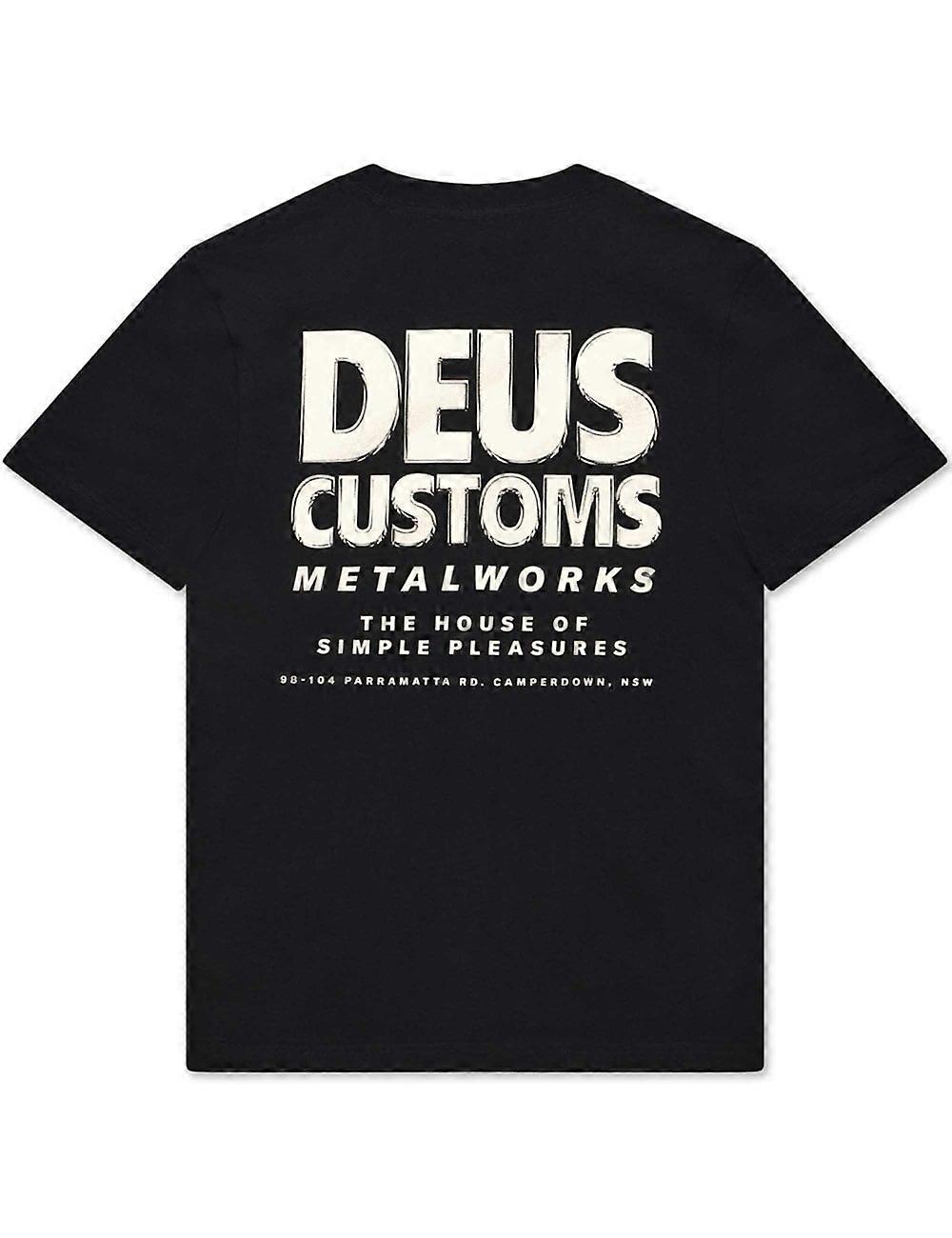 Men's Deus Ex Machina Chromium Tee - Black