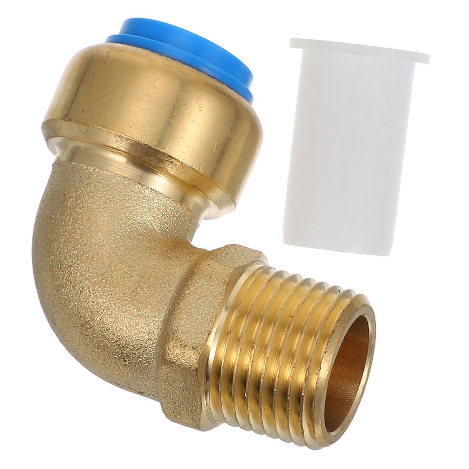 Water Pipe Connector Brass Plumbing Fitting Elbow for Garden