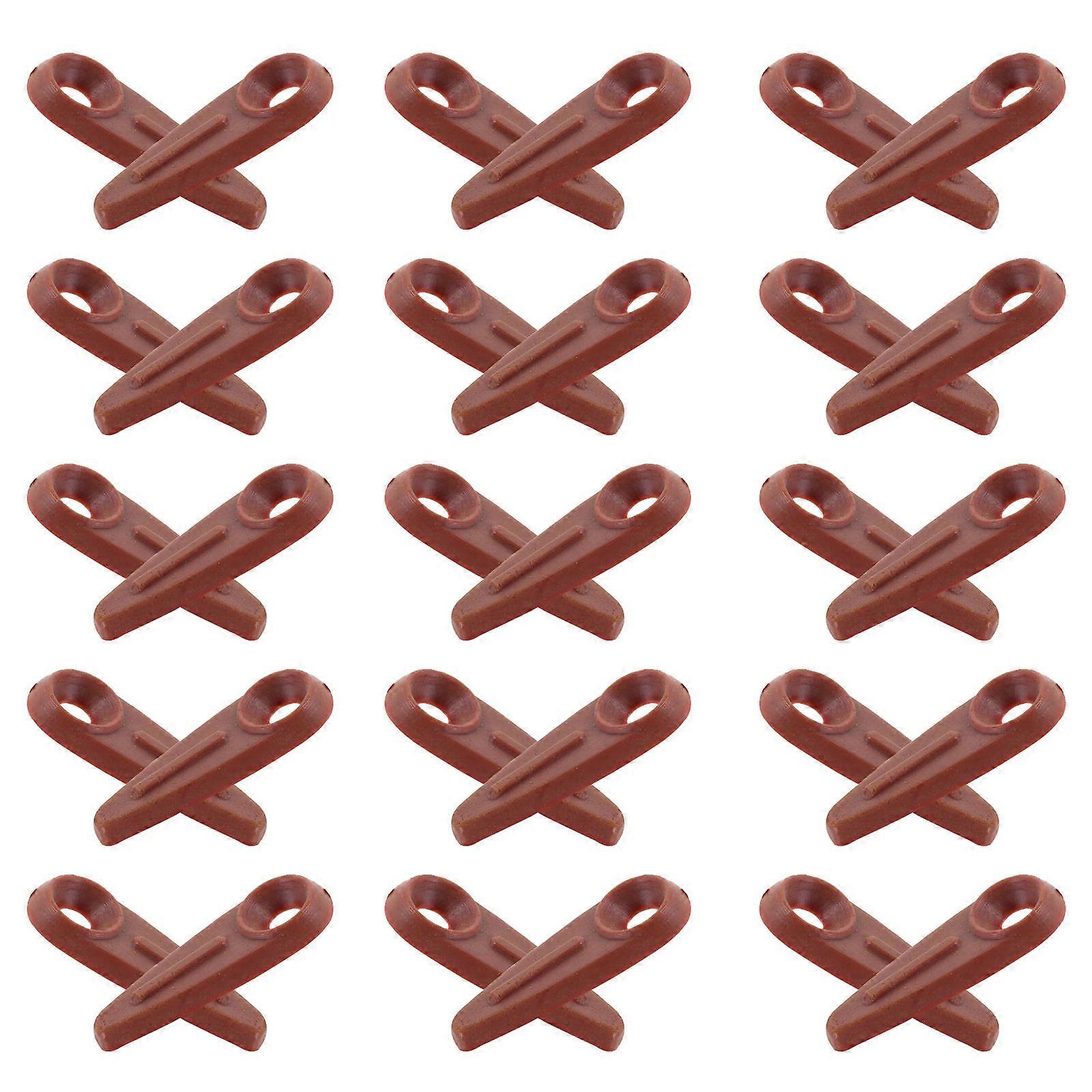 Plastic Backing Clips for Picture Frames Buckle 600Pcs Brown DIY Use
