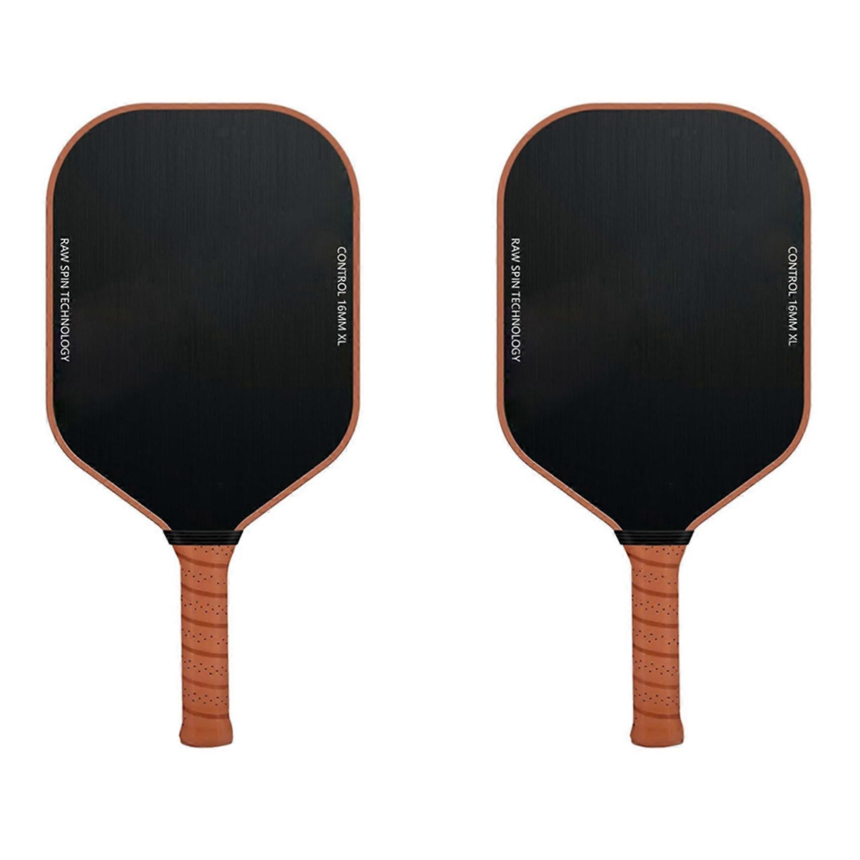 2X T700 Carbon Fiber Pickleball Paddle Surface 16MM PP Honeycomb Core Enhanced Power&Control Hand Grip Paddle C