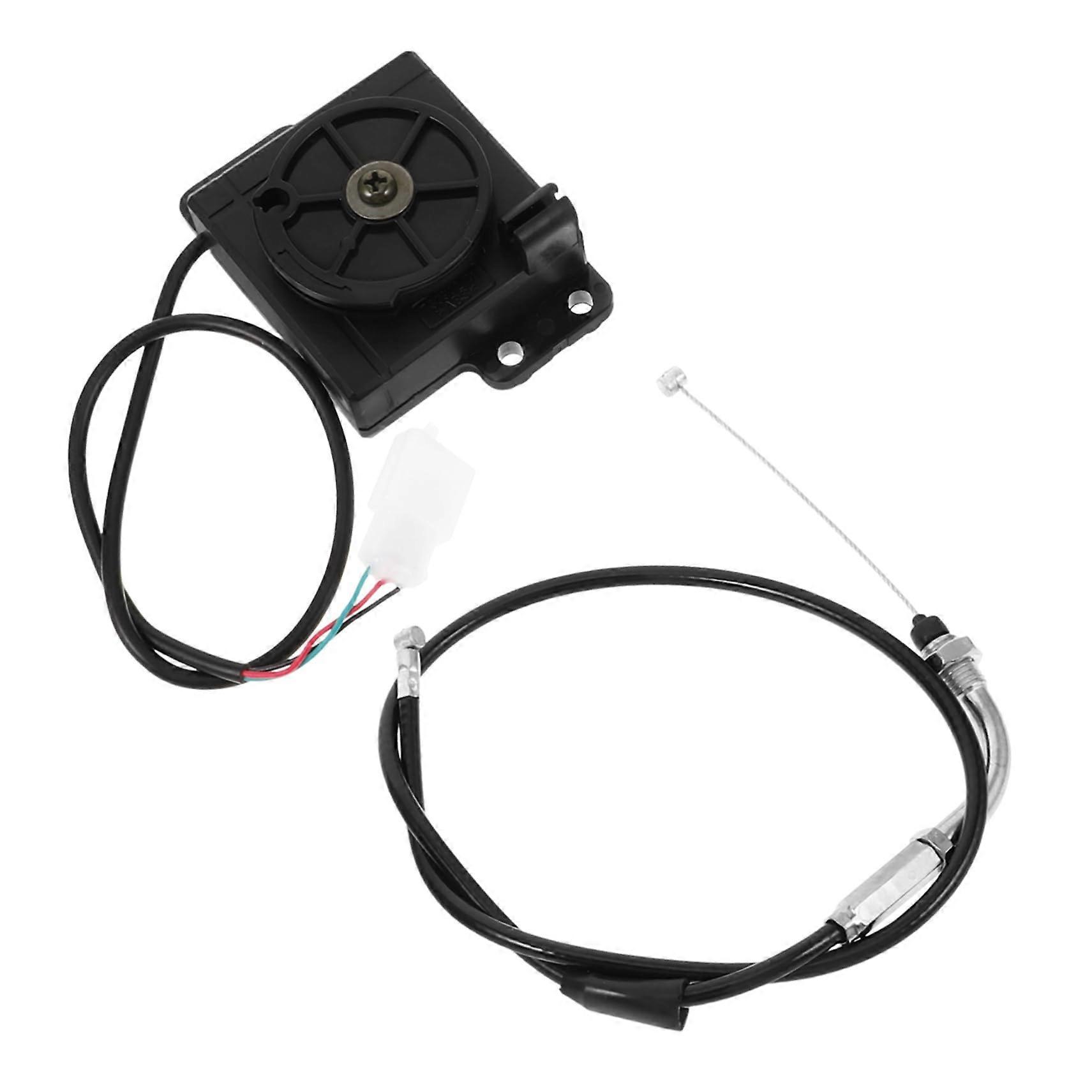Electric Motorcycle Throttle Kit with Enhanced Acceleration Control for Mini Bikes, Go Karts and Electric Bikes