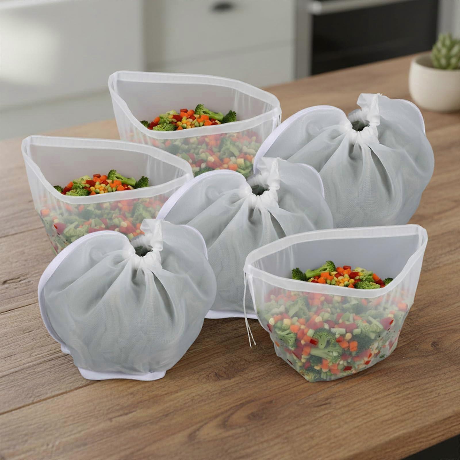 Nut Milk Bag and Cheese Cloth Bag Set, Reusable Fine Mesh Nylon Strainer for Juice, Milk, and Kitchen Use