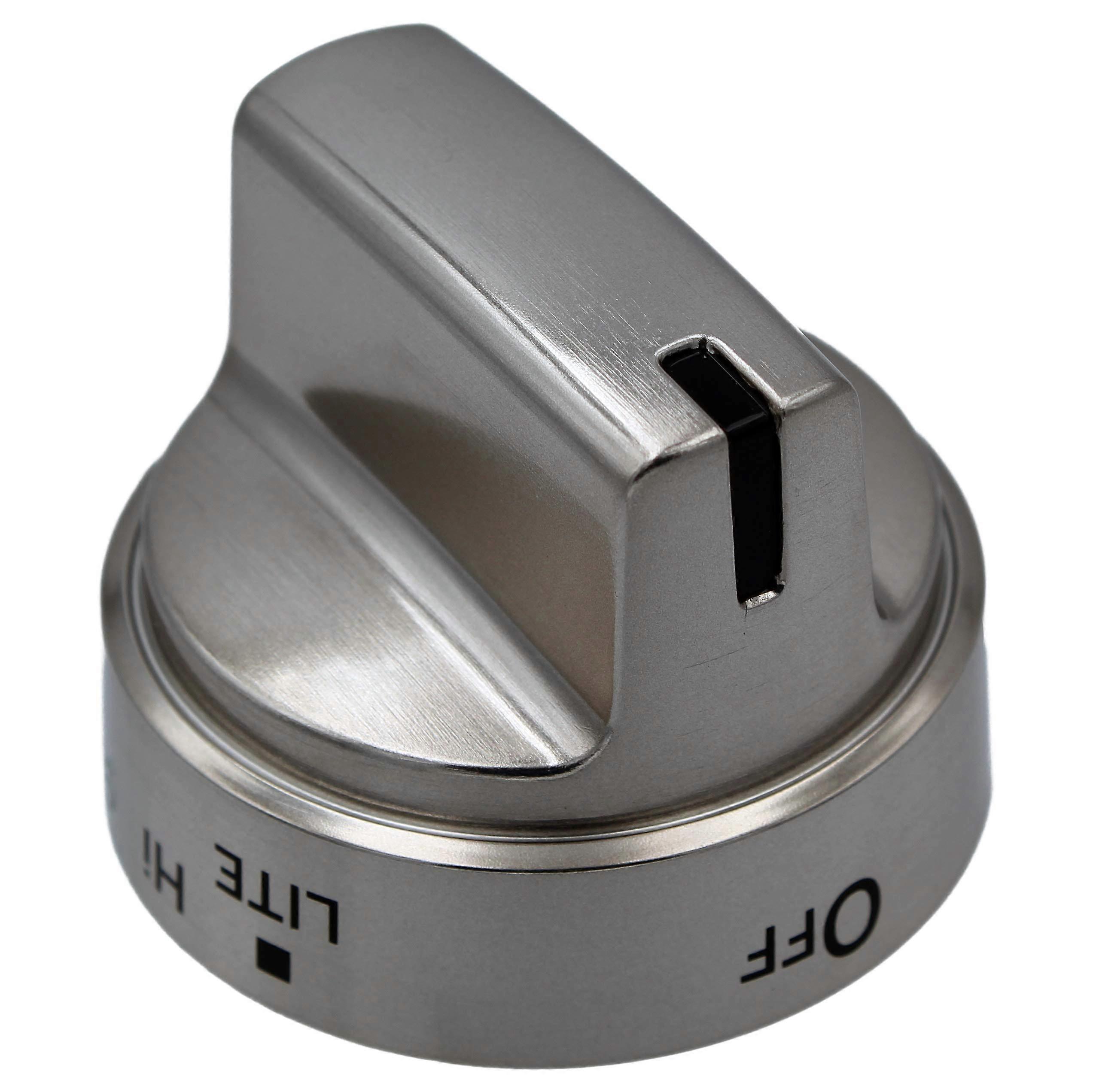 WB03X24818 for GE Gas Range Knob Replacement Stainless Steel Finish Precise Fit AP5989029 PS11729081
