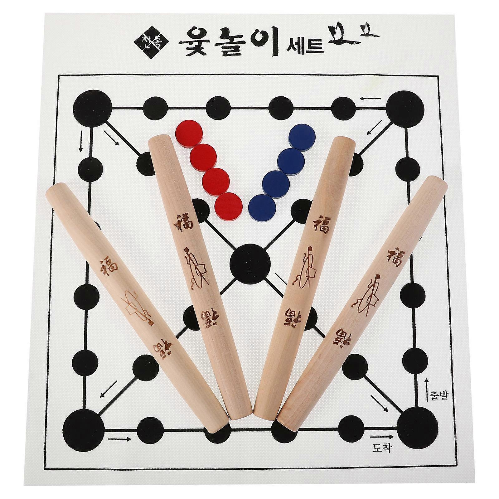 Traditional Korean Tabletop Board Game for Playing 1Set with Multiple Modes