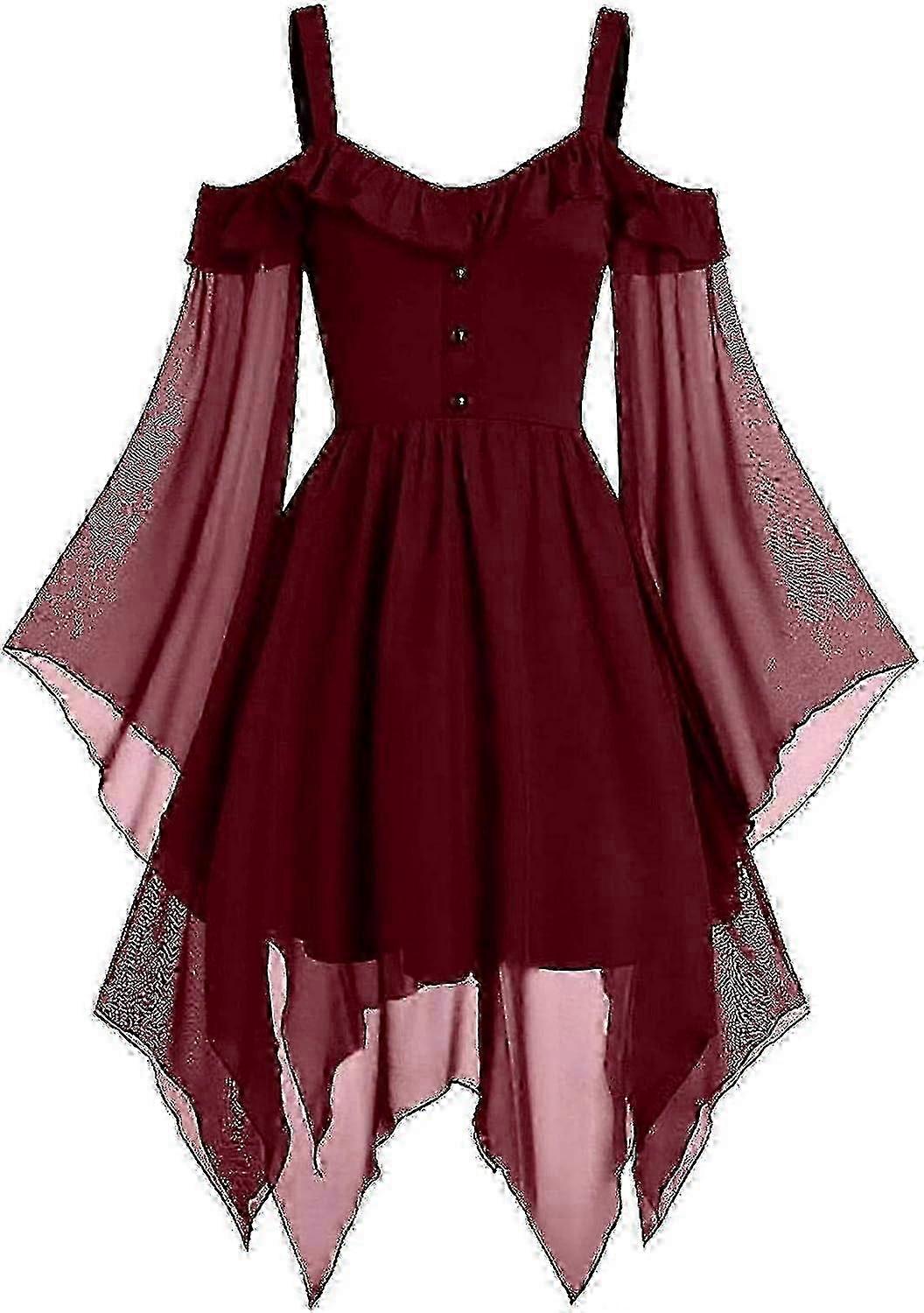 Plus Size Gothic Steampunk Fairy Dress, Off Shoulder Sexy, Halloween  Renaissance Costumes | Fruugo NZ