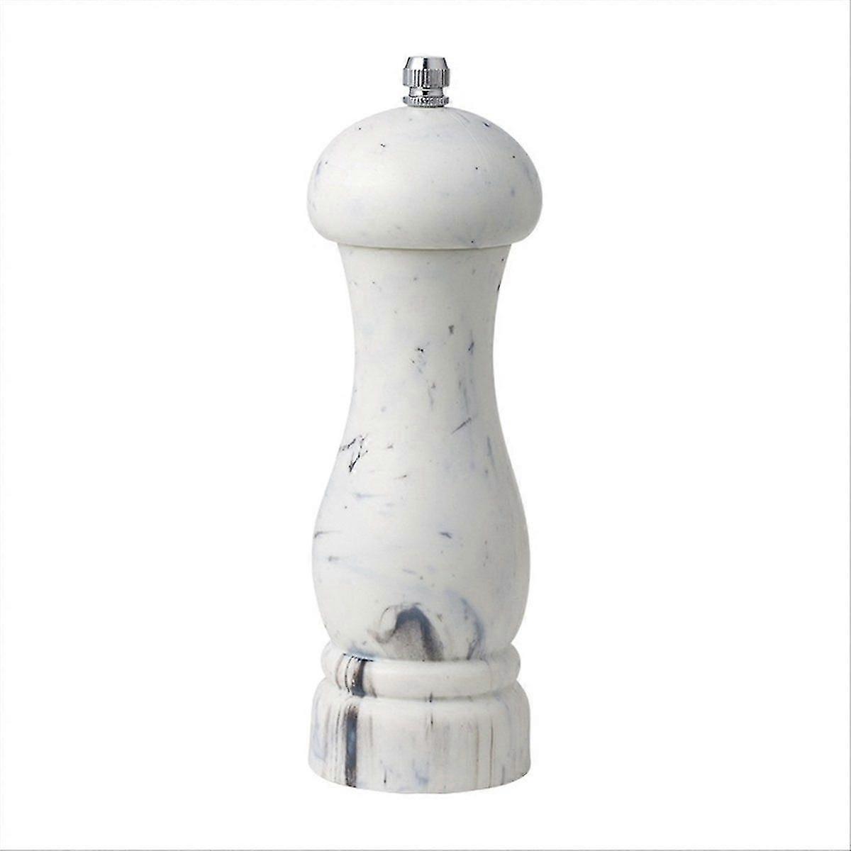 Salt & Pepper Grinder Set, Imitation Marble Refillable Mills, 1Pcs